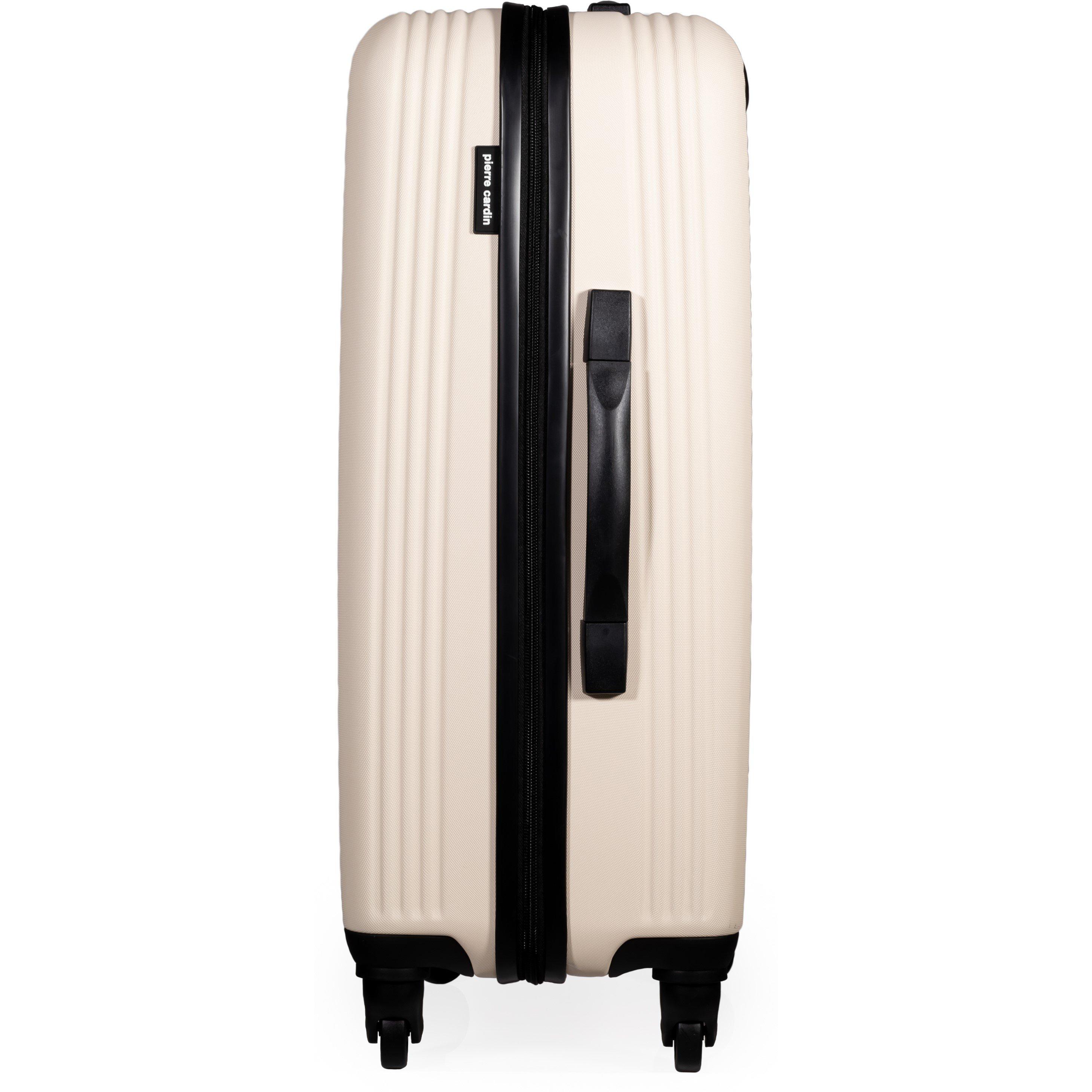 Cream - Pierre Cardin - Harley Ultra Strong Suitcase Hard Shell Luggage - 4