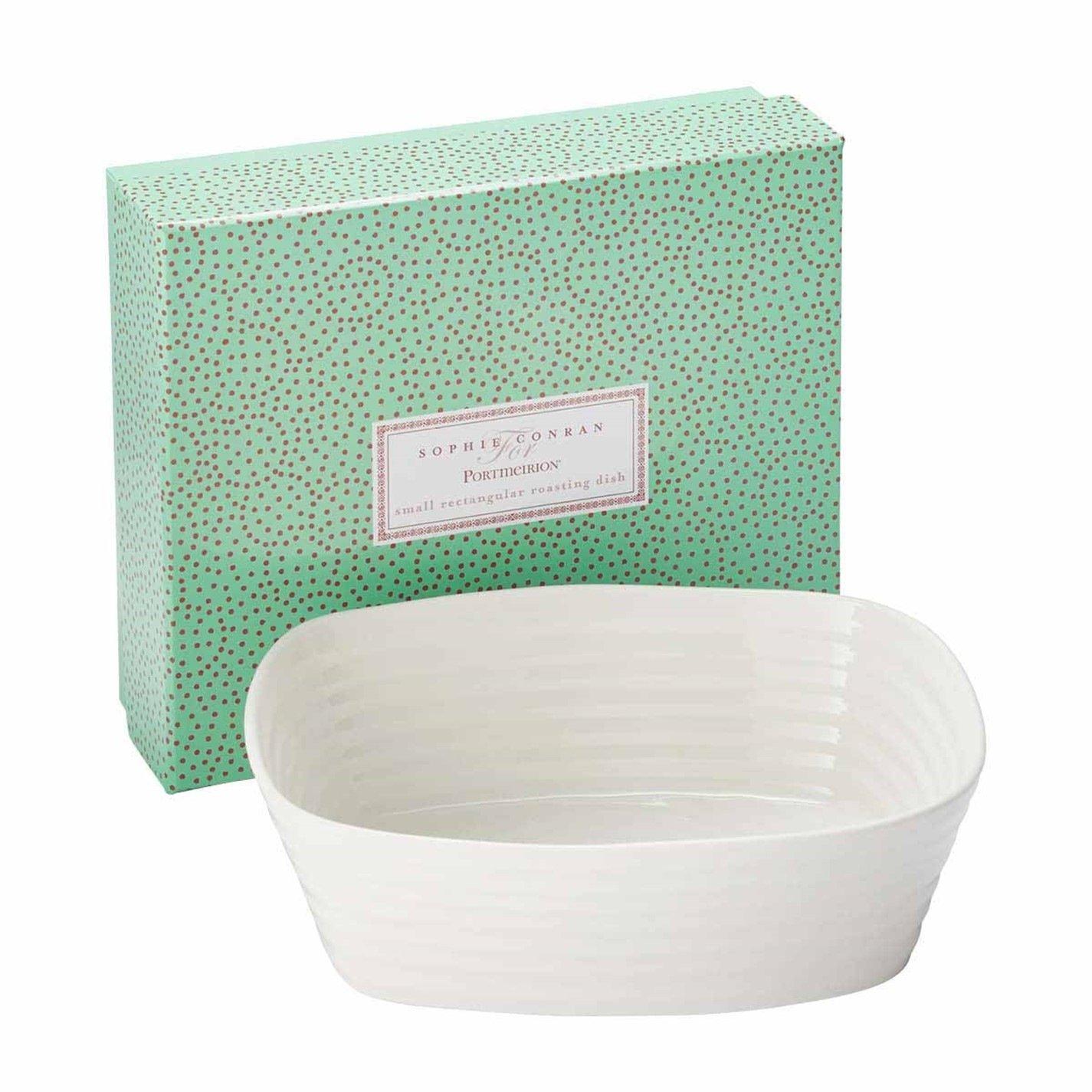 Portmeirion  Sophie Conran Small Rectangular Roasting Dish - White