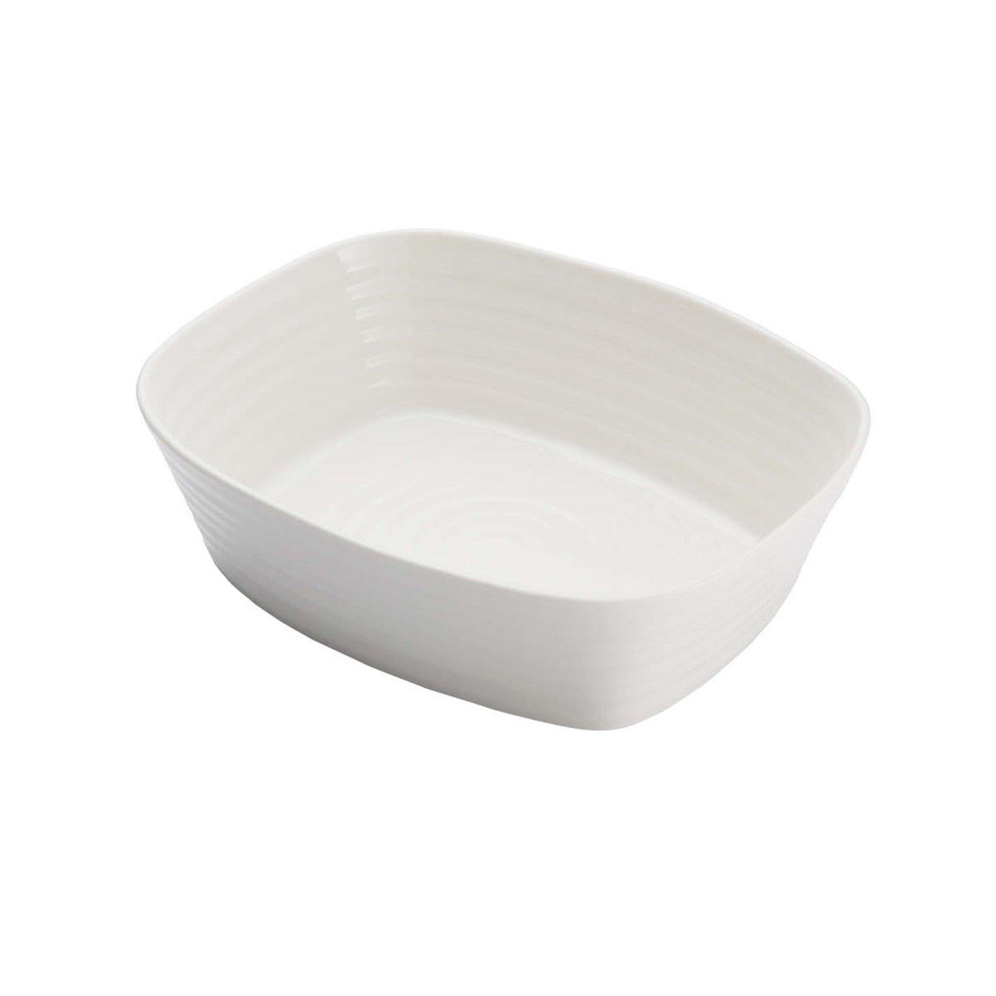 White - Portmeirion - Sophie Conran Small Rectangular Roasting Dish - 4