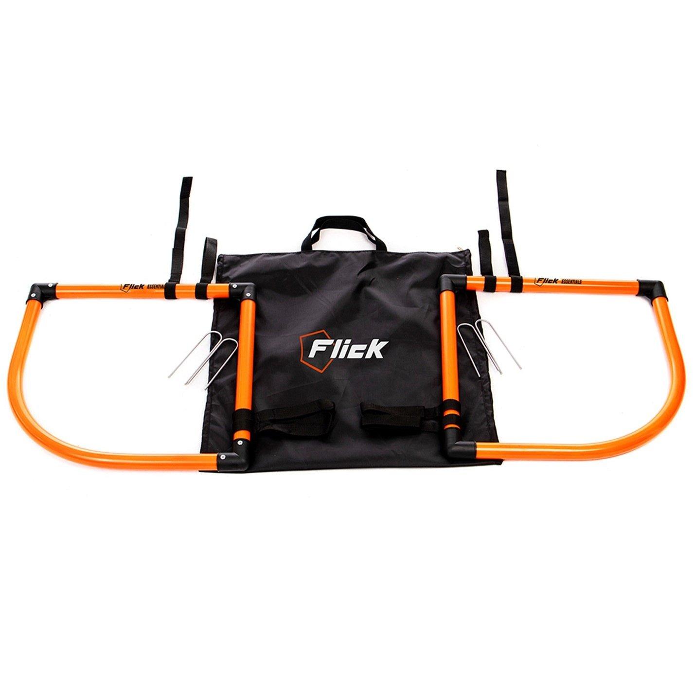 Orange - Football Flick - Football Flick Essentials Corner Shot Top Bins - 5