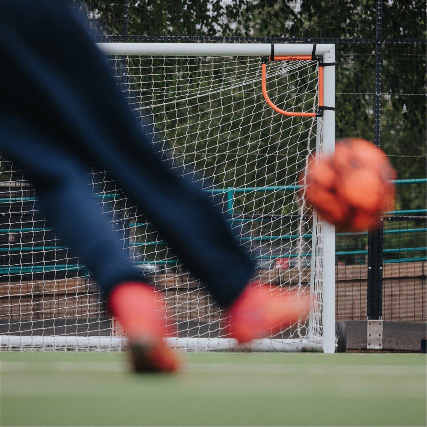 Orange - Football Flick - Football Flick Essentials Corner Shot Top Bins - 6