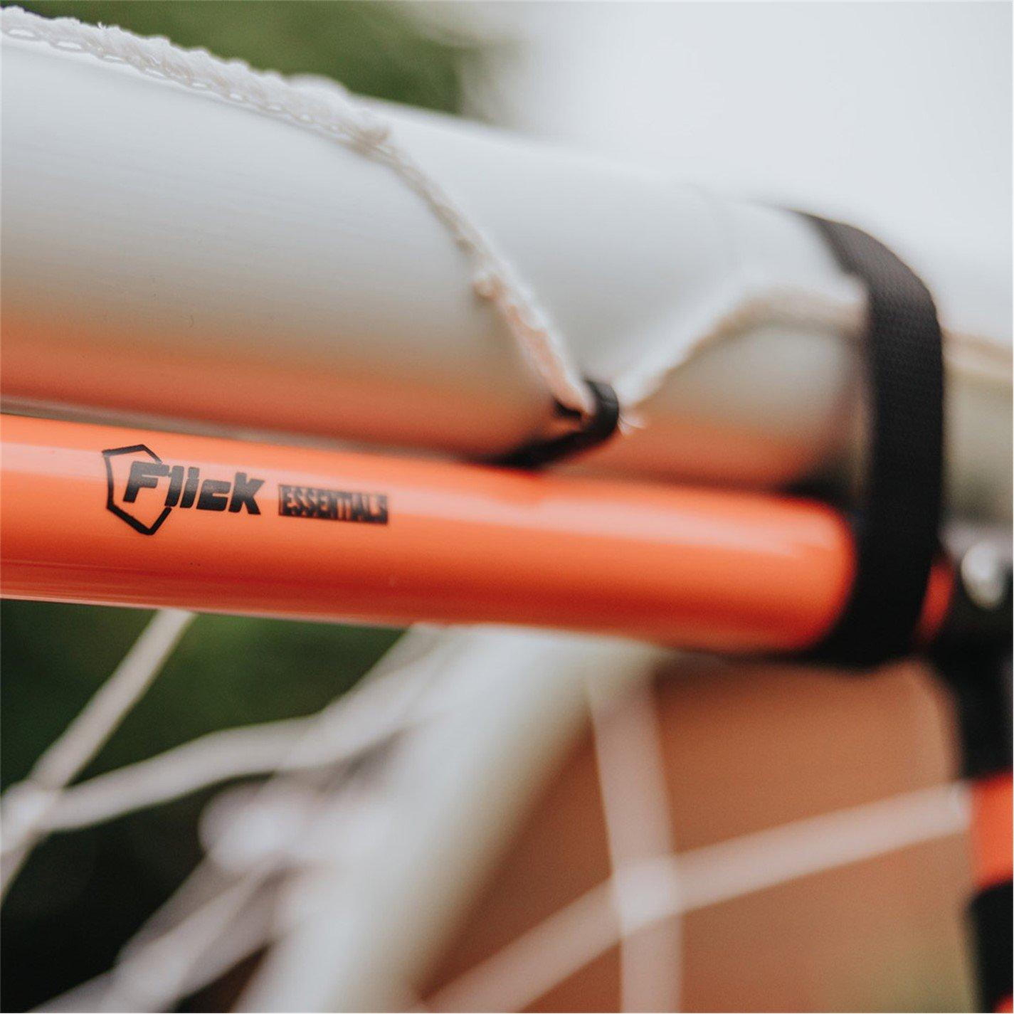 Orange - Football Flick - Football Flick Essentials Corner Shot Top Bins - 8