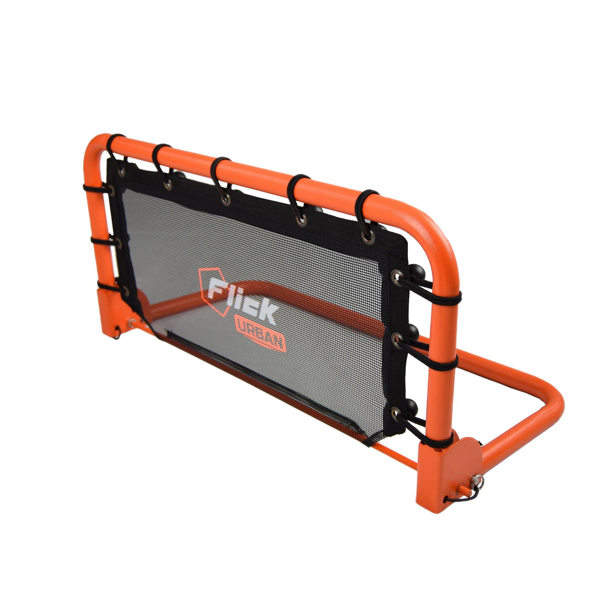 Football Flick  Urban Mini Wall Rebounder - Orange & Black - Medium