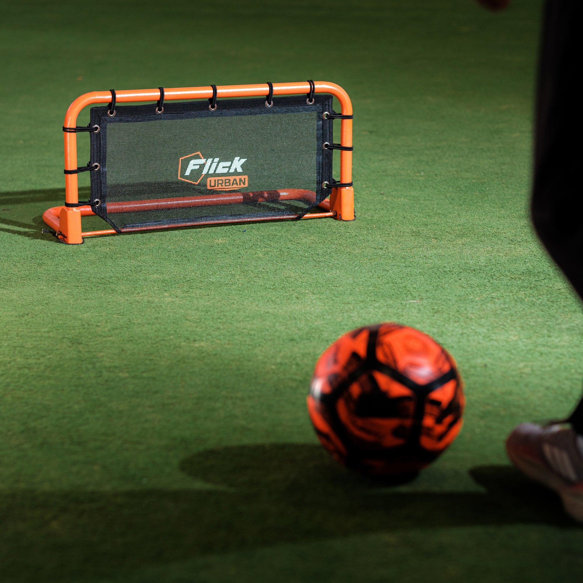Orange & Black - Football Flick - Football Flick Urban Mini Wall Rebounder - 12