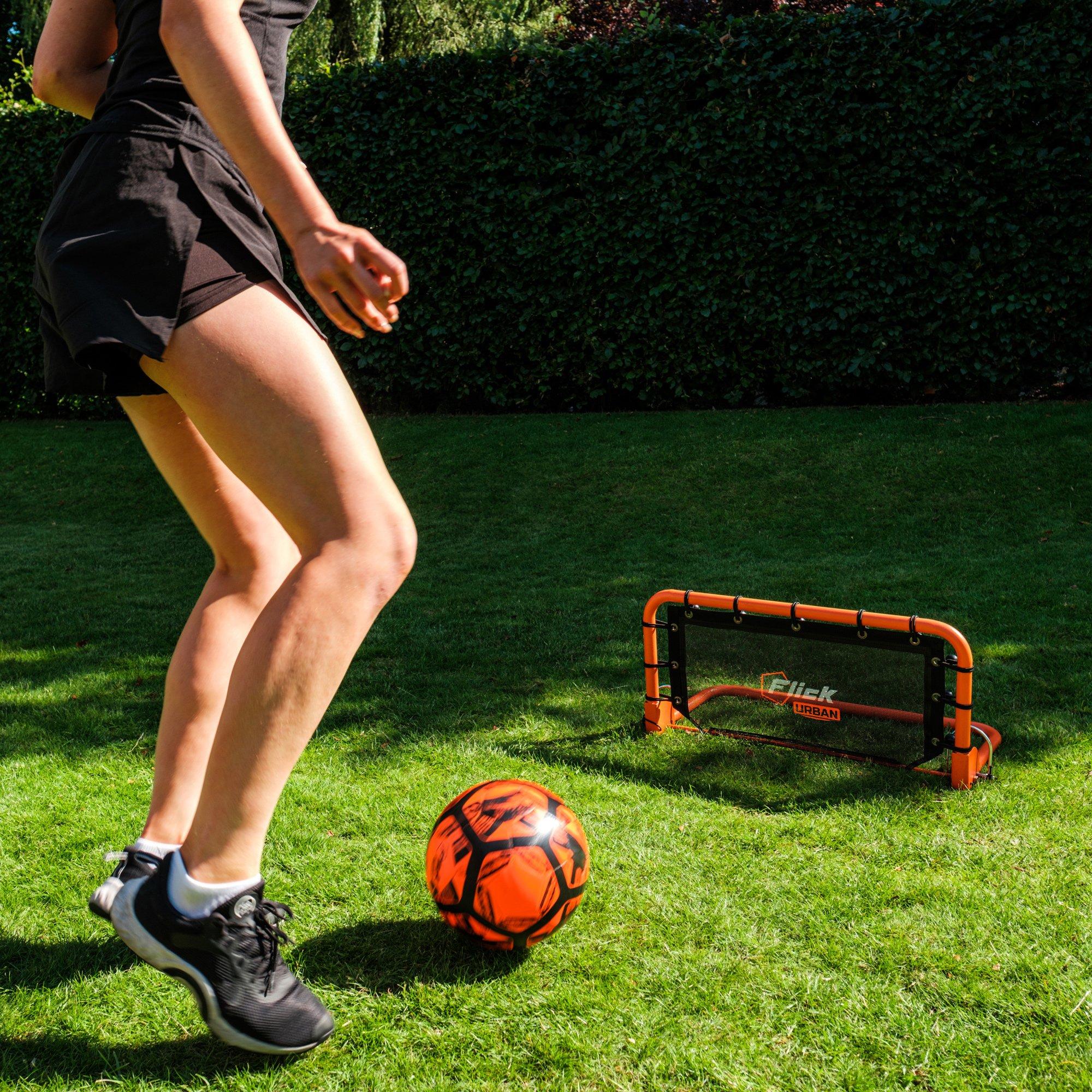 Orange & Black - Football Flick - Football Flick Urban Mini Wall Rebounder - 5