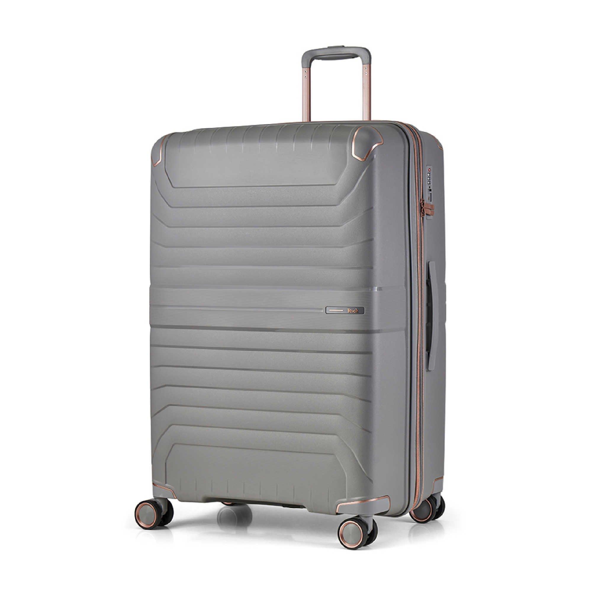 Grey - Rock - Astrid Suitcase Grey - 2