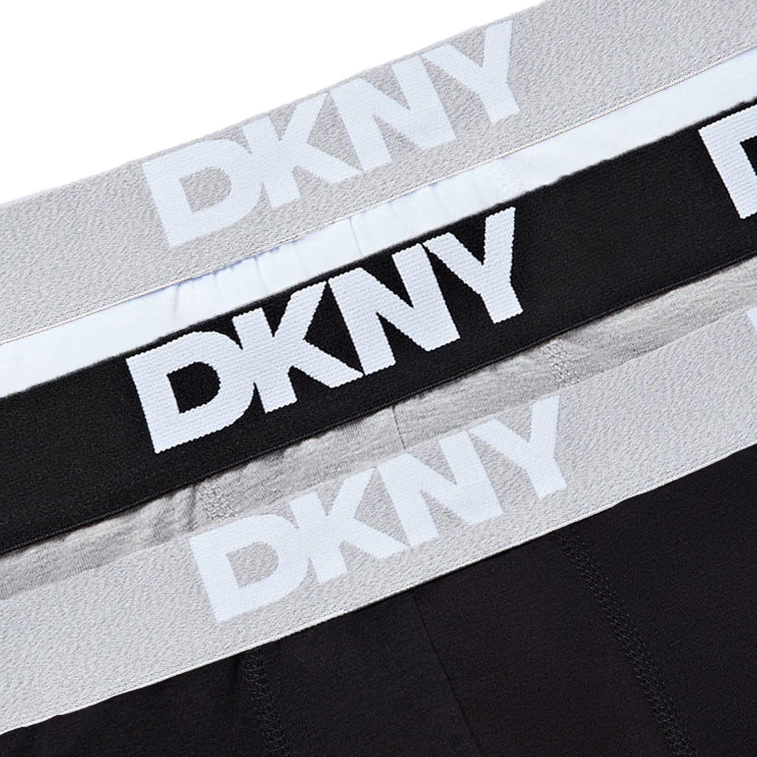 Black/Whit/Grey - DKNY - 3 Pack Mens Boxer Short Seattle - 11