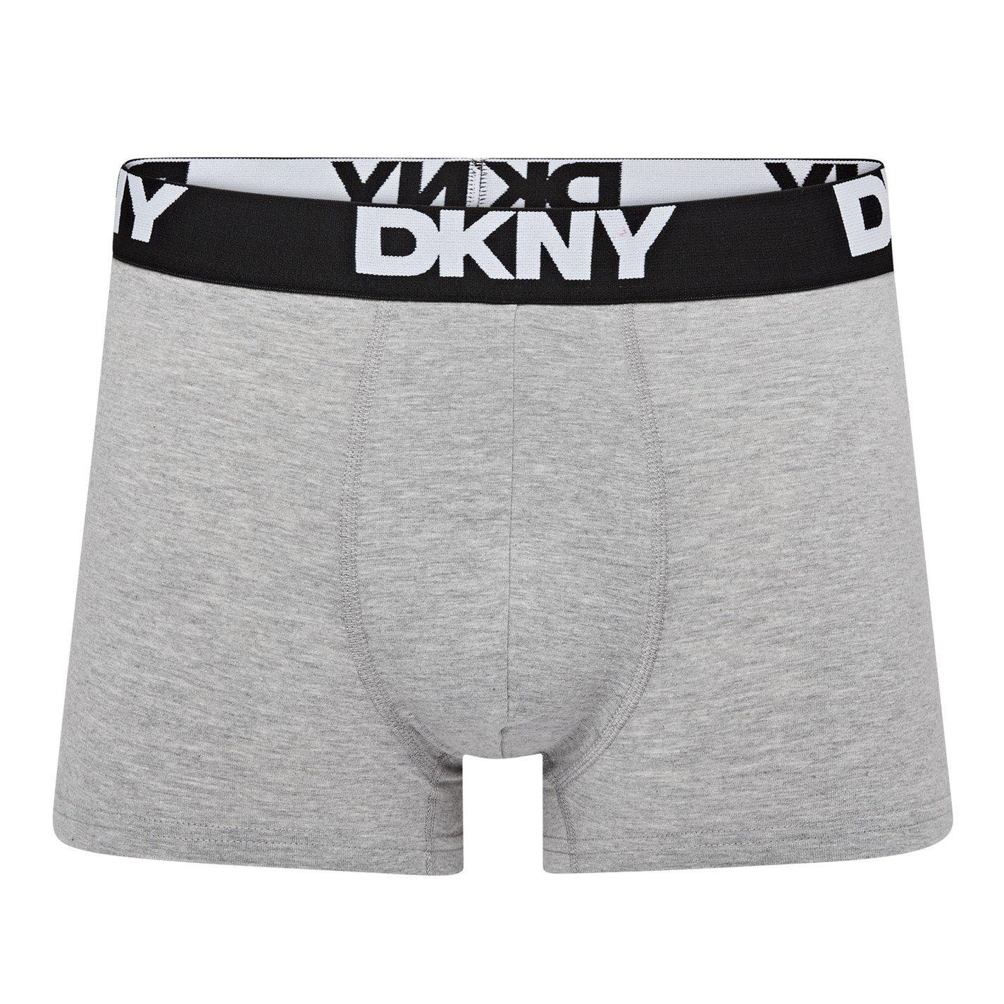 Black/Whit/Grey - DKNY - 3 Pack Mens Boxer Short Seattle - 4