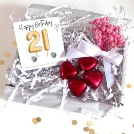 Aye Do 21st Birthday Earrings Mini Gift Hamper 9378