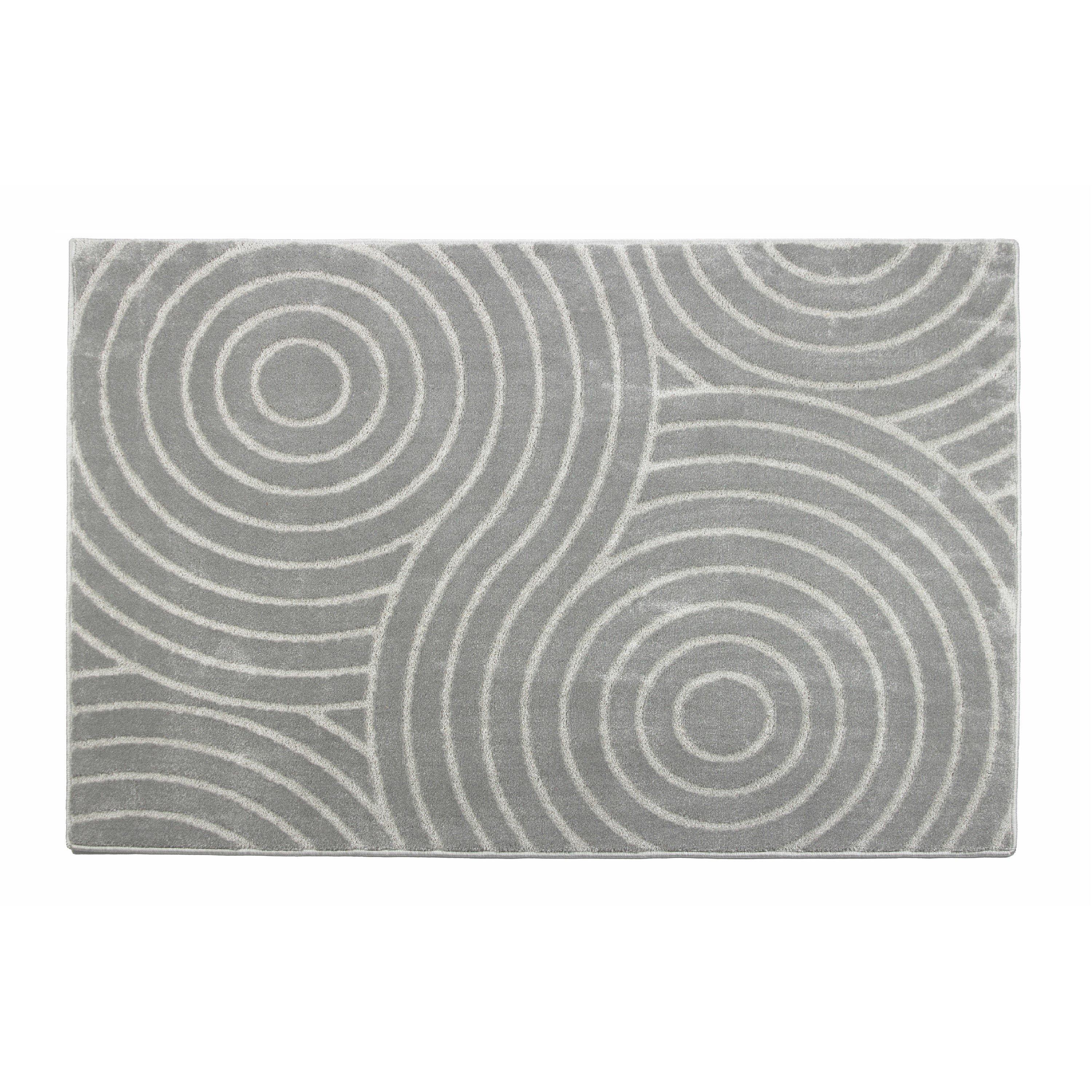 Grey - Arthouse - Rhythm Sculpt Grey 200 x 290cm Rug - 1