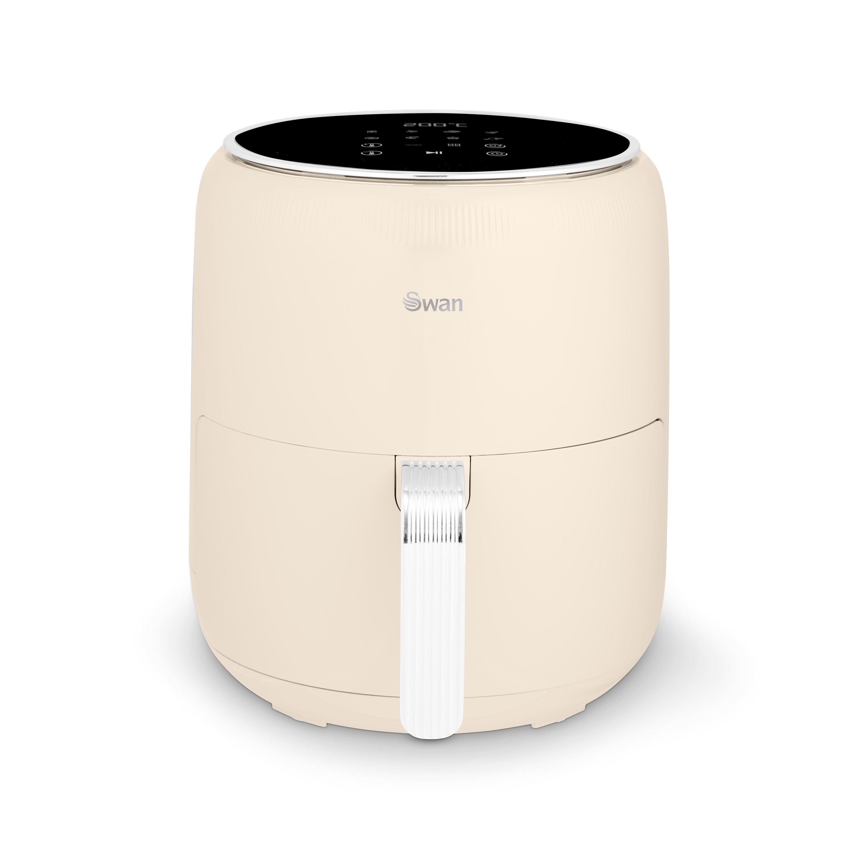 Cream - Swan - Swan Retro 4.5L Air Fryer - 1