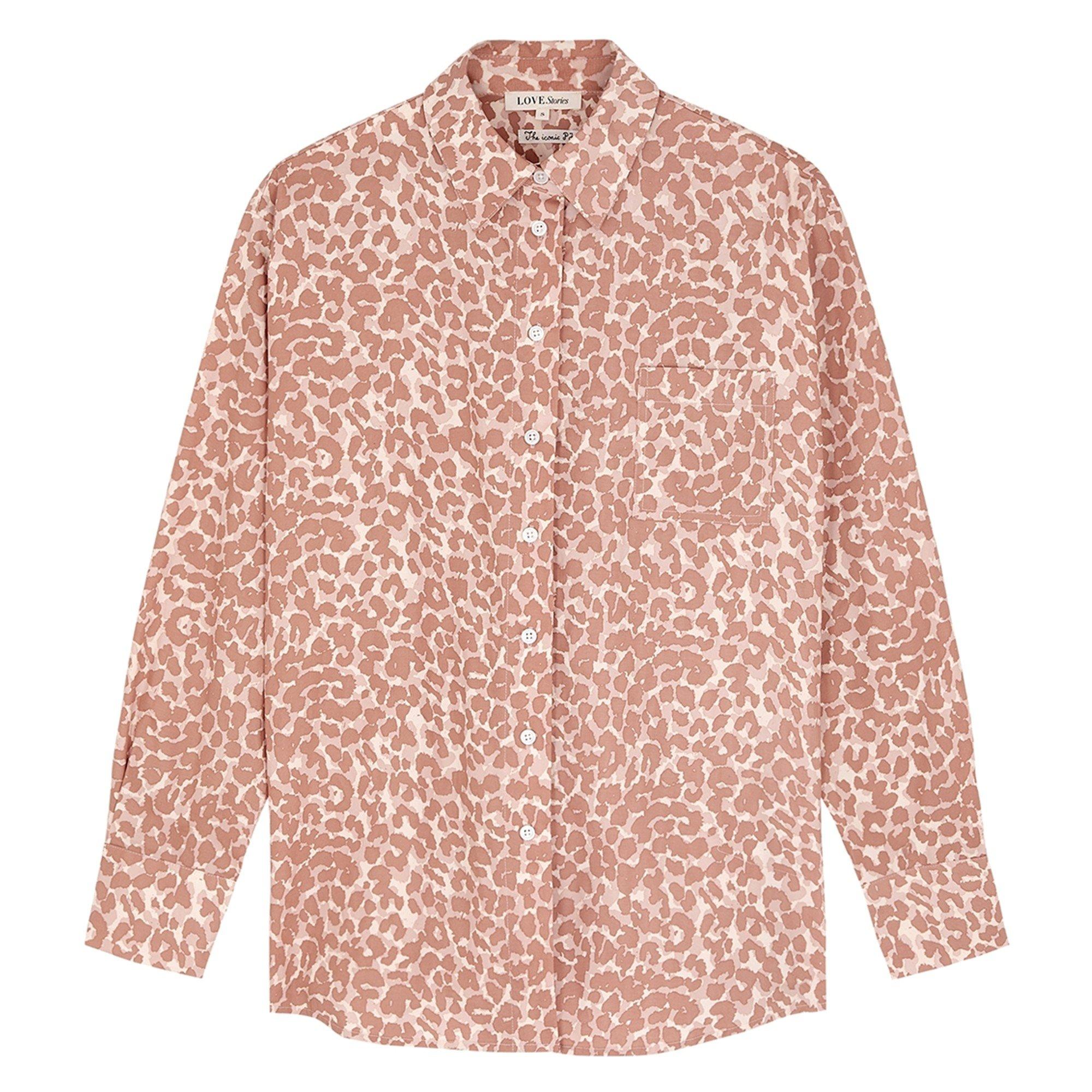 PINK AND OTHER - Love Stories - PJT SYLVESTER LEOPARD BED SHRT - 1