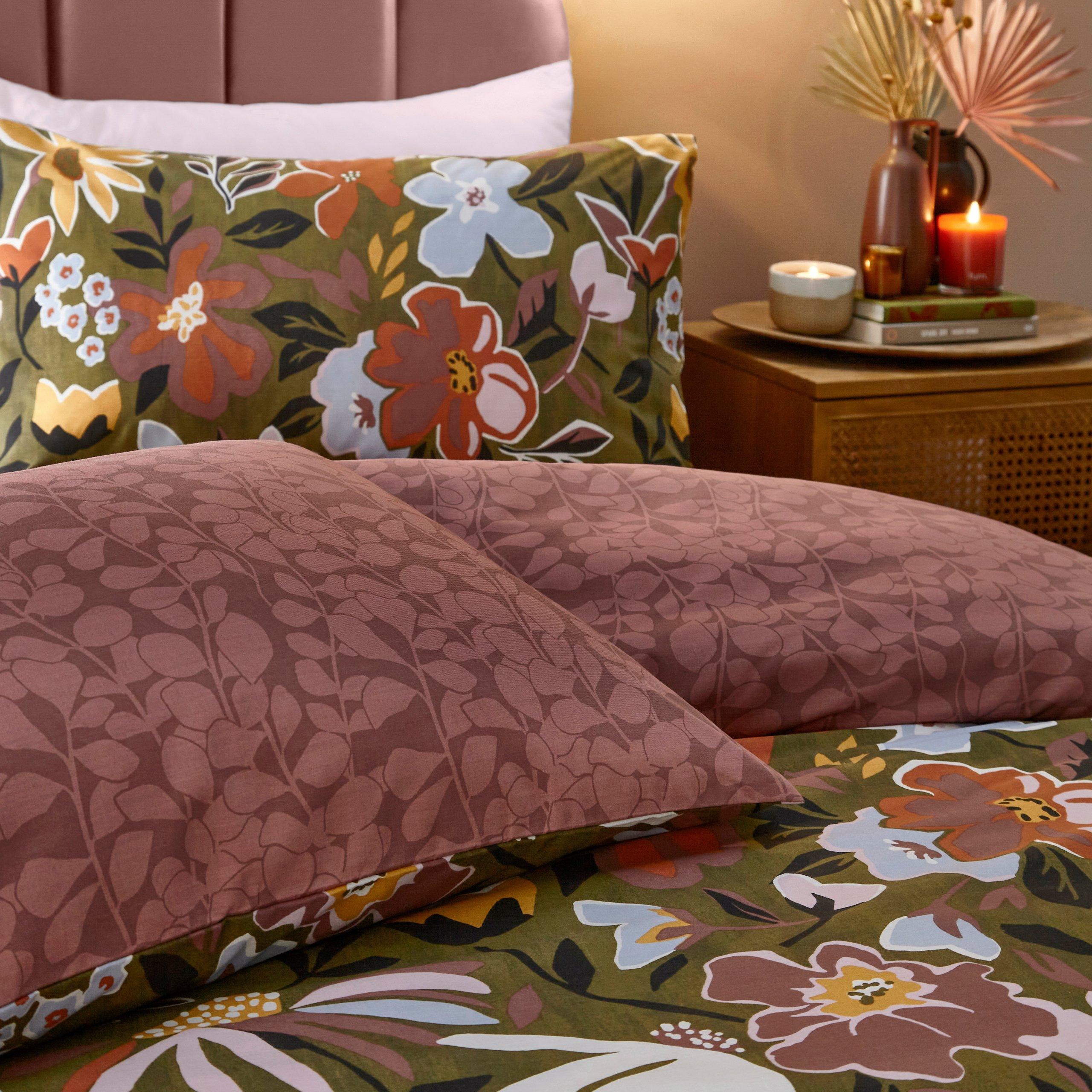 Multicolour - furn. - Asterea Floral Duvet Set - 2