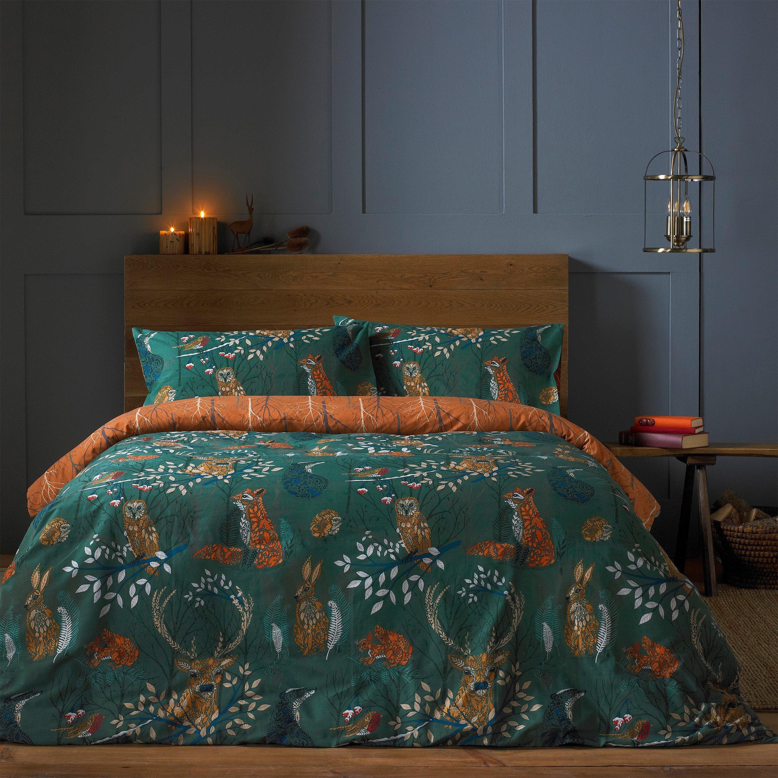 Emerald - furn. - Forest Fauna Woodland Duvet Set - 2