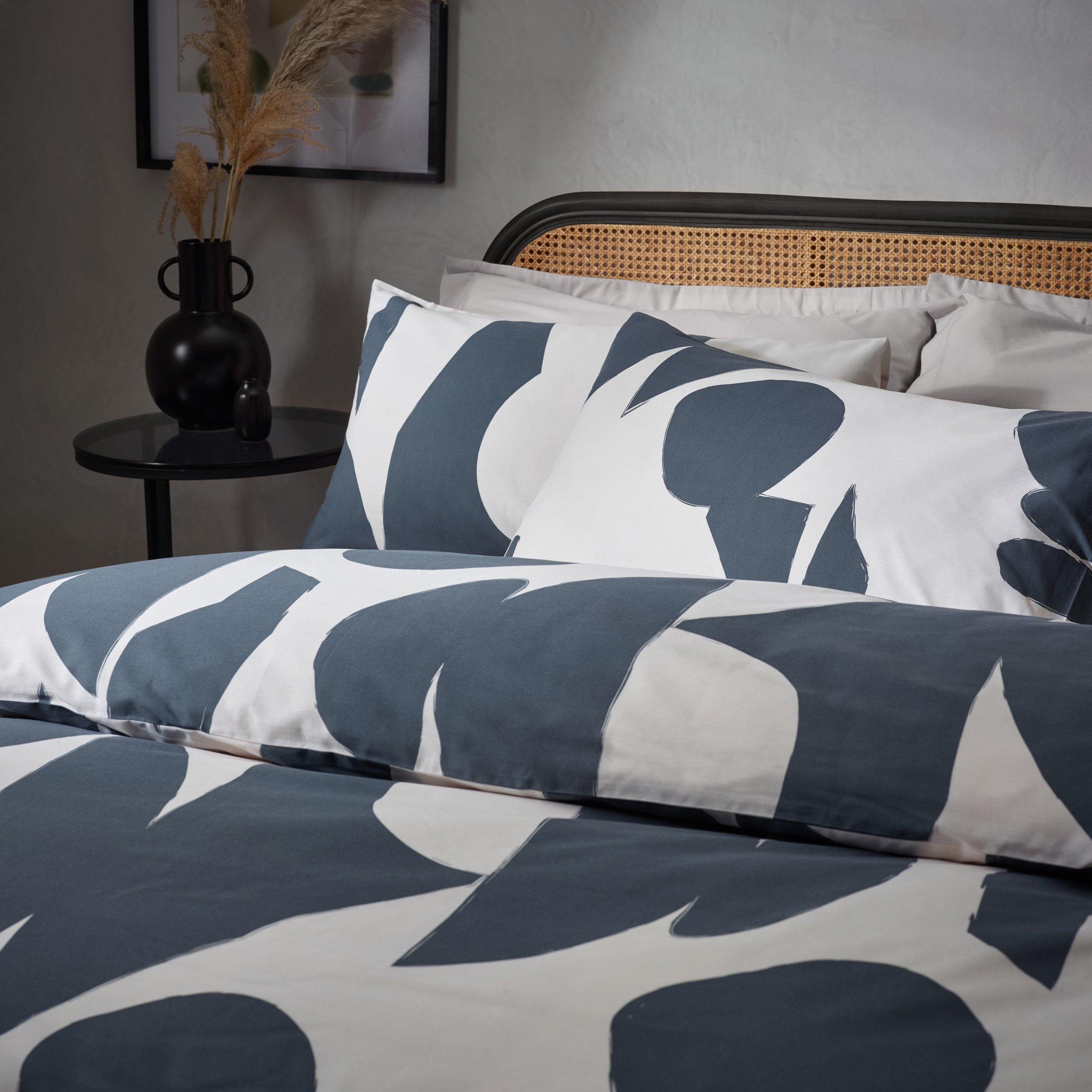 Multicolour - Hoem - Meta Abstract Cotton Rich Duvet Set - 3