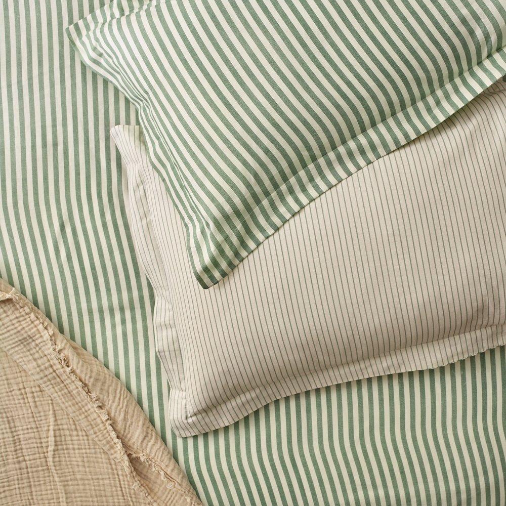 Forest - Yard - Hebden Stripe 100% Cotton Duvet Set - 4