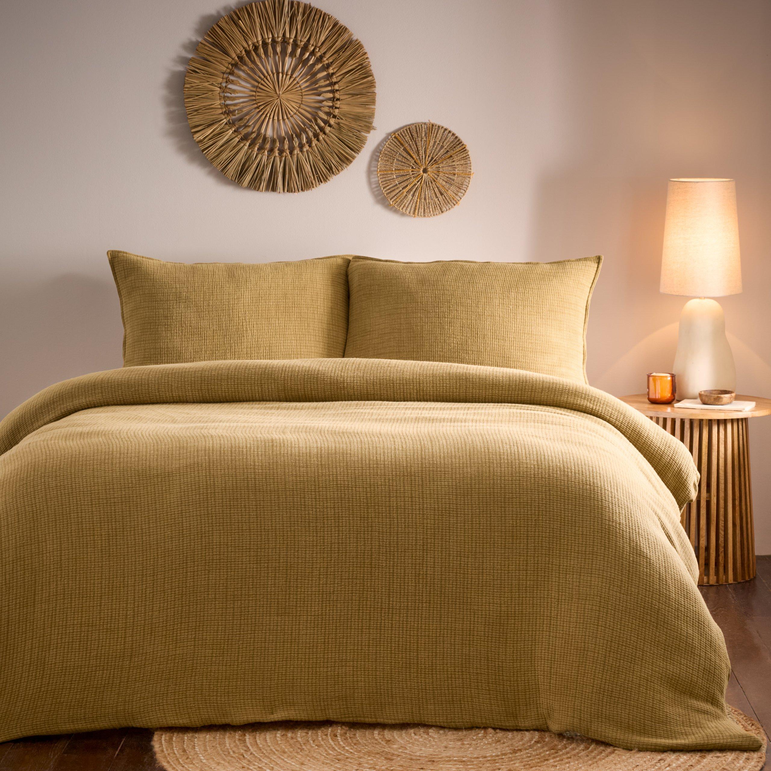 Honey - Yard - Ribble Acid Washed Duvet Set - 3