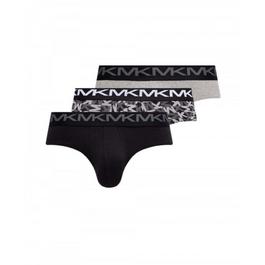 Michael Kors Logo 3 Pack Briefs