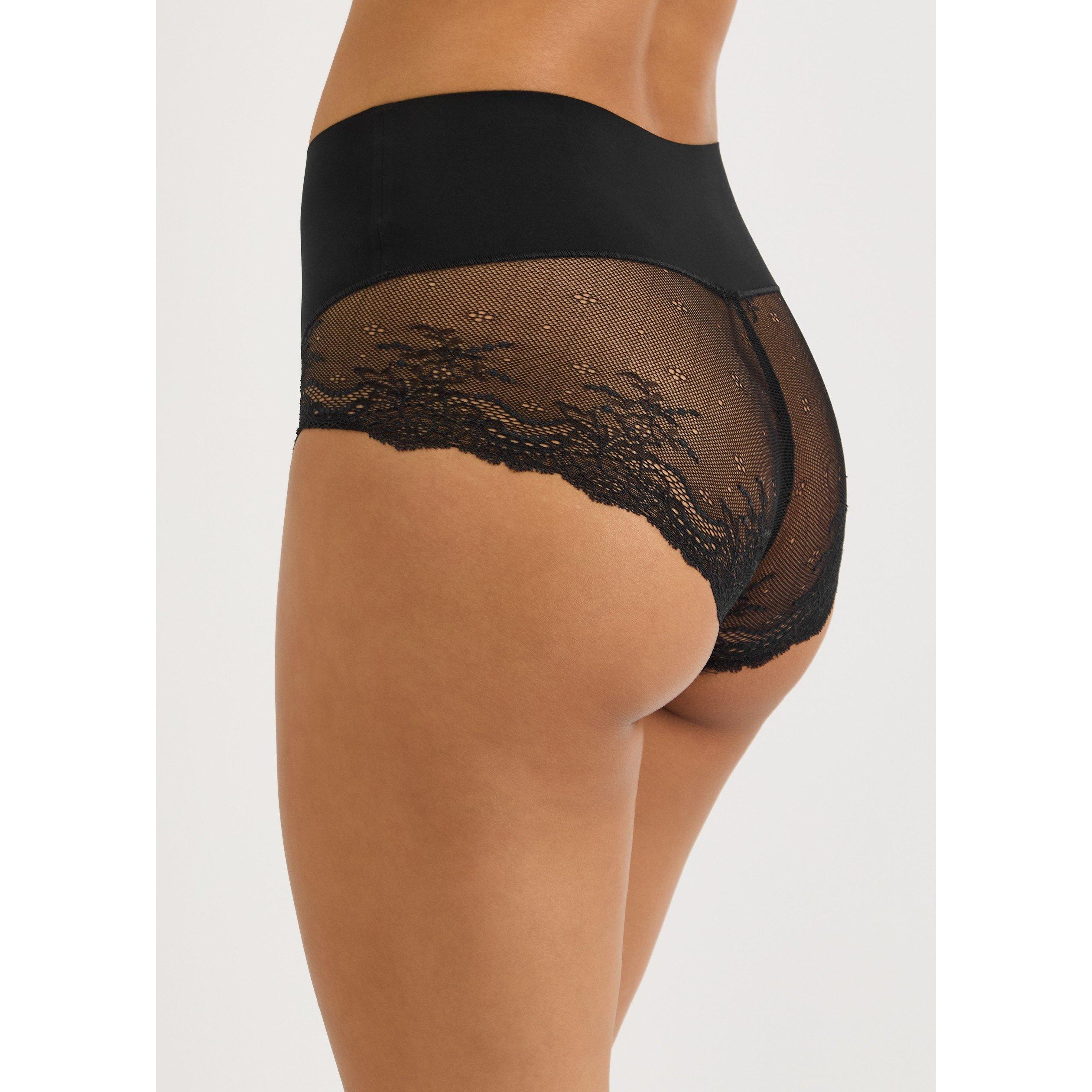 BLACK - Spanx - H UNDIE-TECTABLE LACE HIPSTER - 3