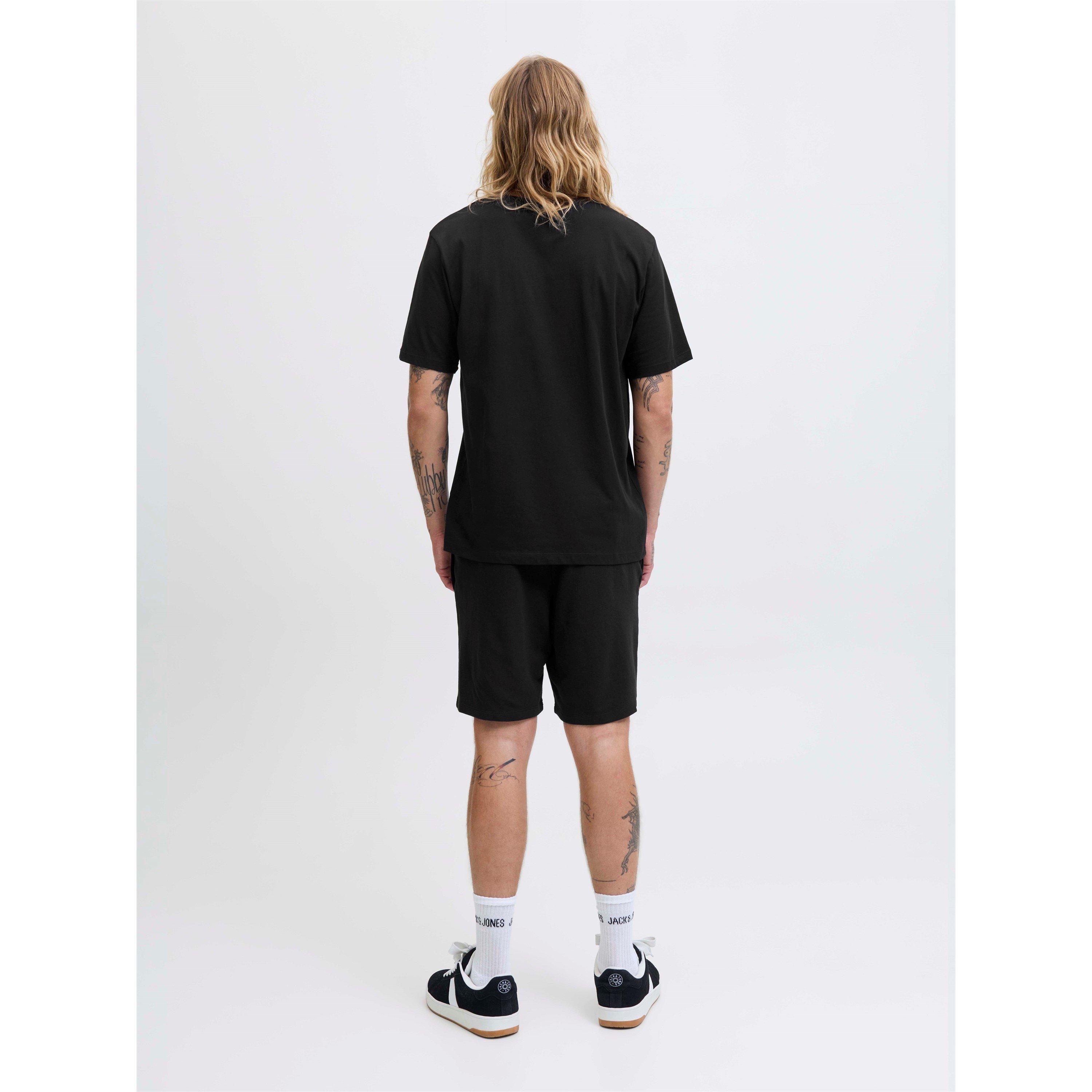 Black - Jack and Jones - T-Shirt and Short Set Mens - 8