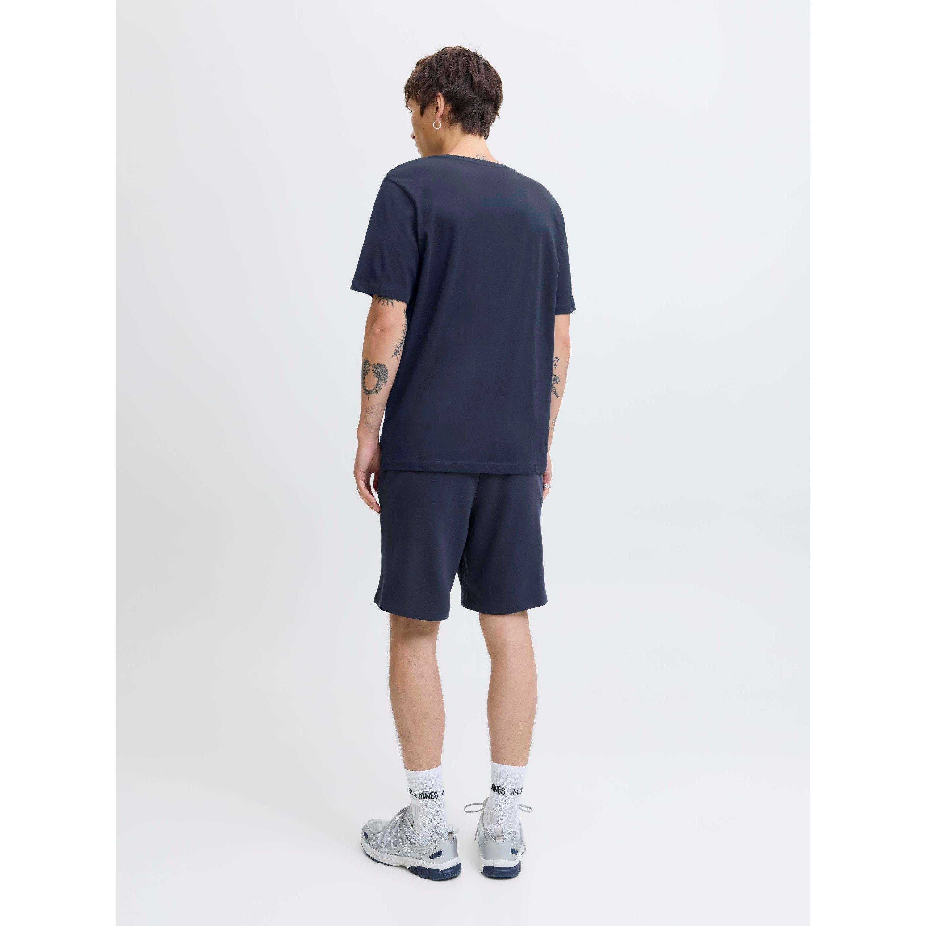 Navy Blazer - Jack and Jones - JJ T-Shirt and Short Set Mens - 3