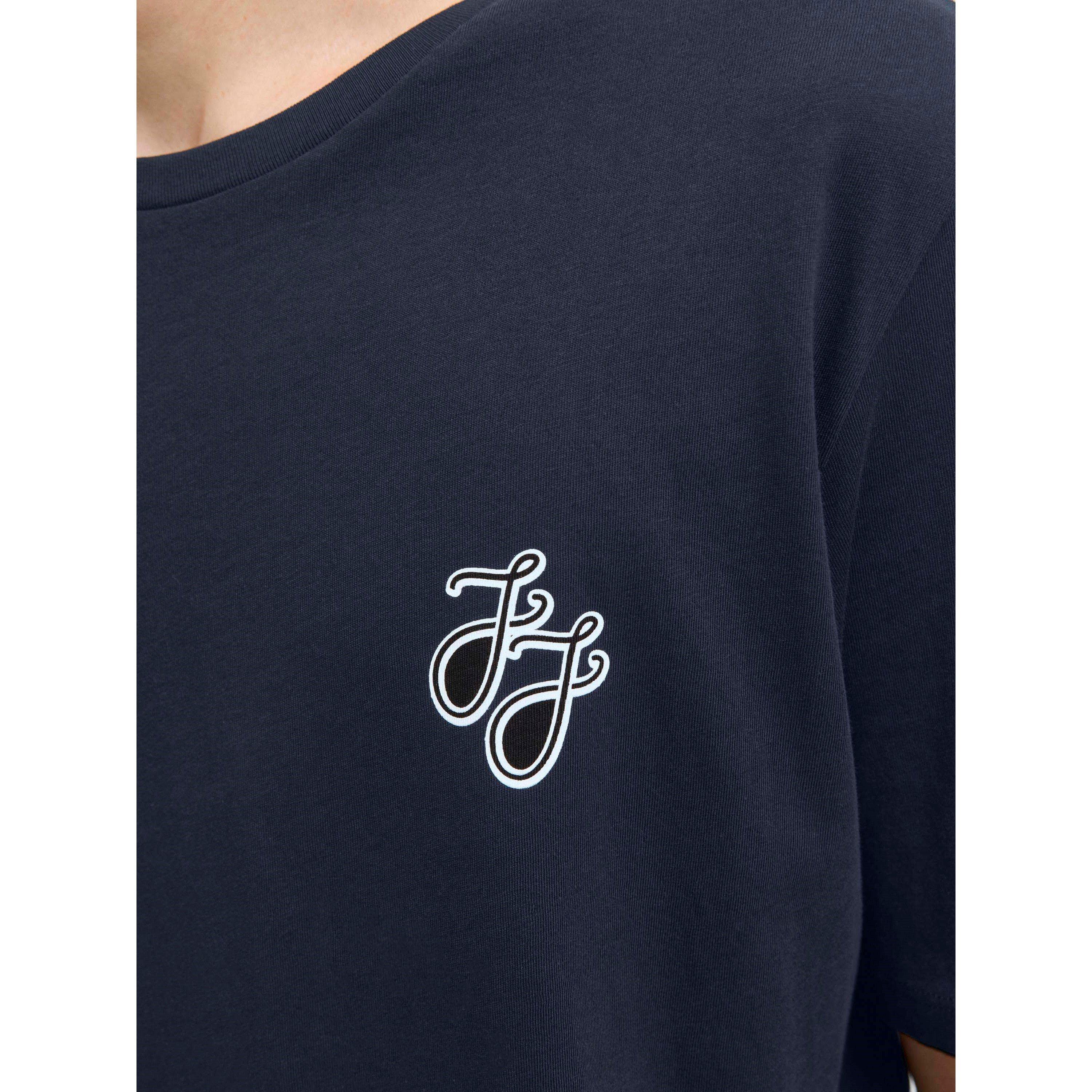 Navy Blazer - Jack and Jones - JJ T-Shirt and Short Set Mens - 5
