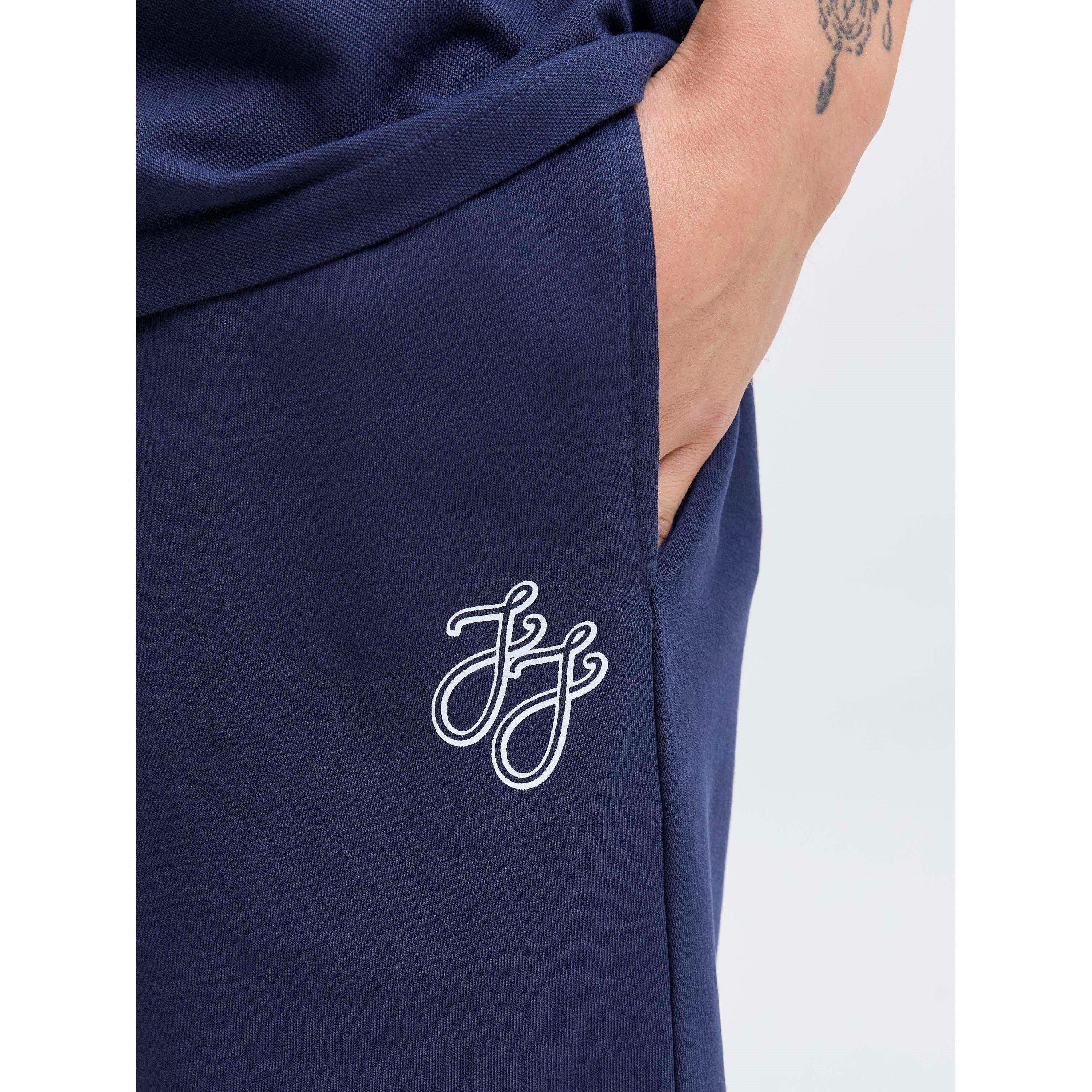 Navy Blazer - Jack and Jones - Zip Polo and Short Set - 5