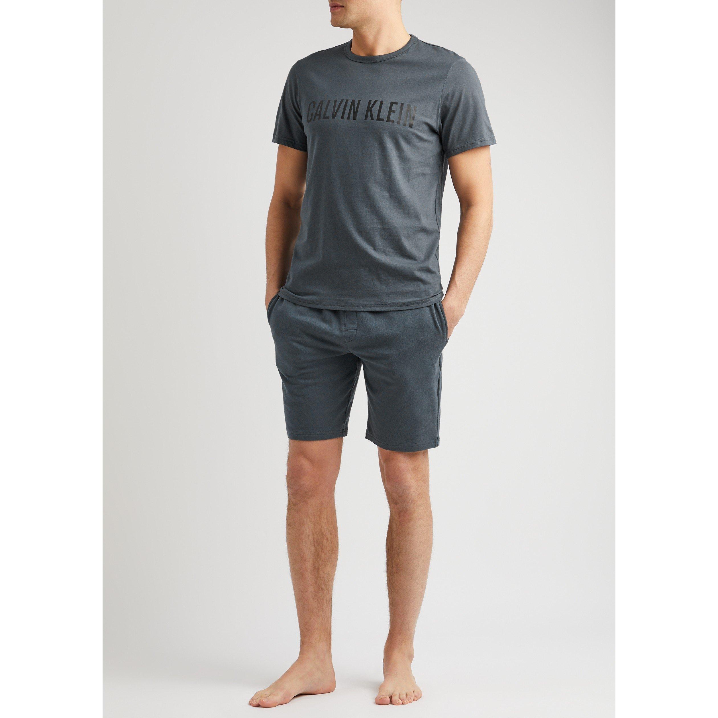 BLUE - Calvin Klein - SLEEP SHORT - 5