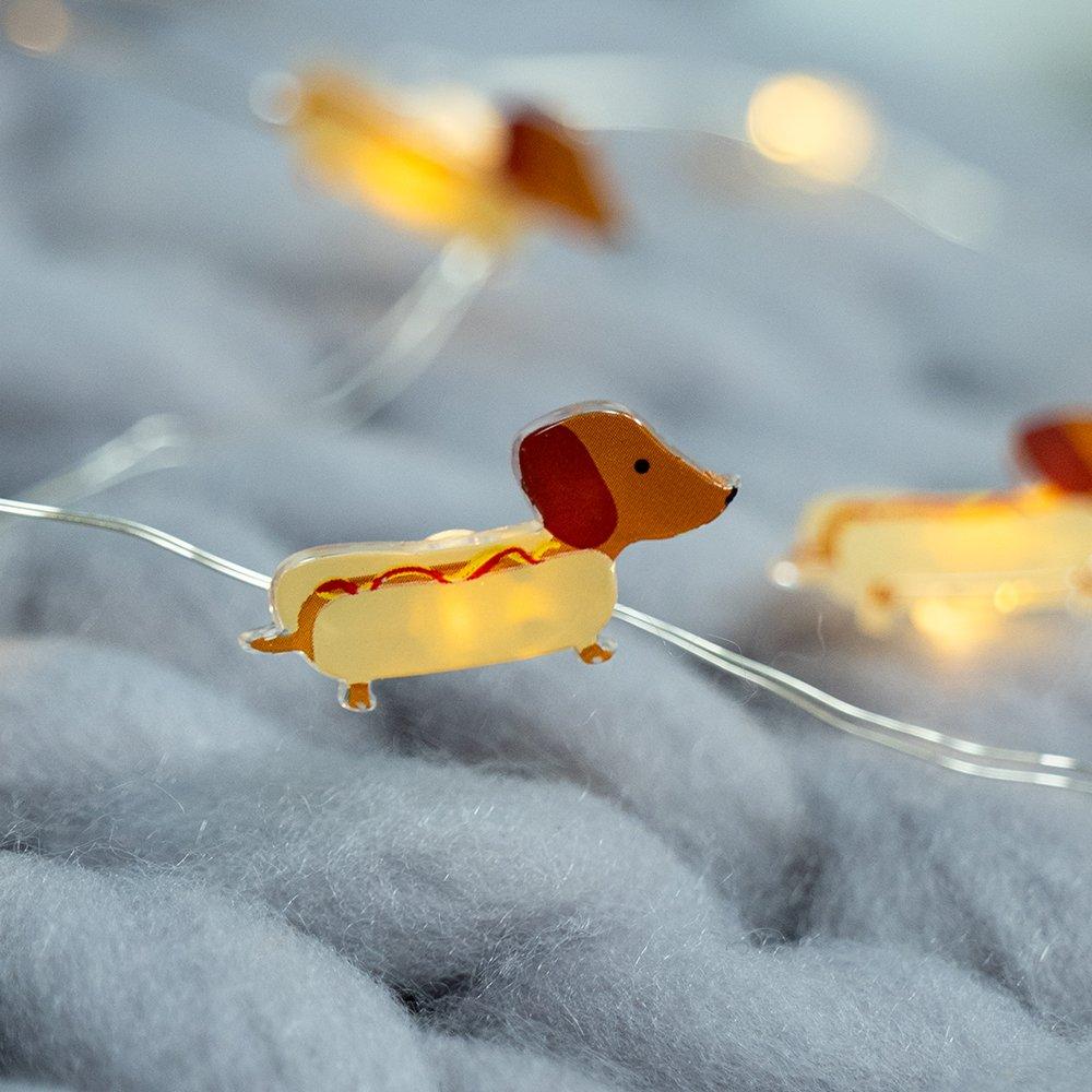 None - Other - Sausage Dog Mini String Lights - 3