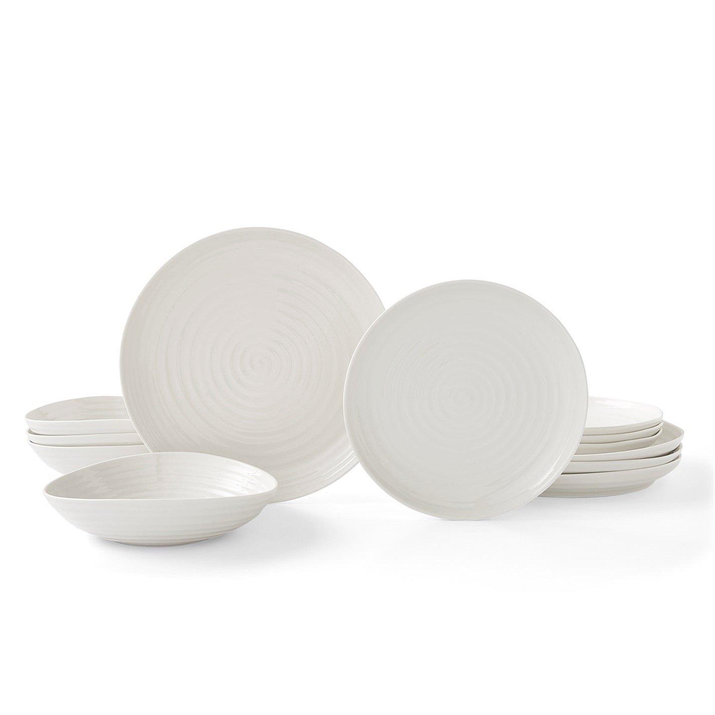 White - Portmeirion - Sophie Conran 12 Piece Dinner Set - 2