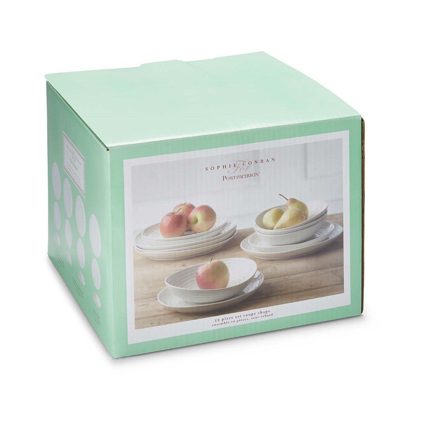 White - Portmeirion - Sophie Conran 12 Piece Dinner Set - 7