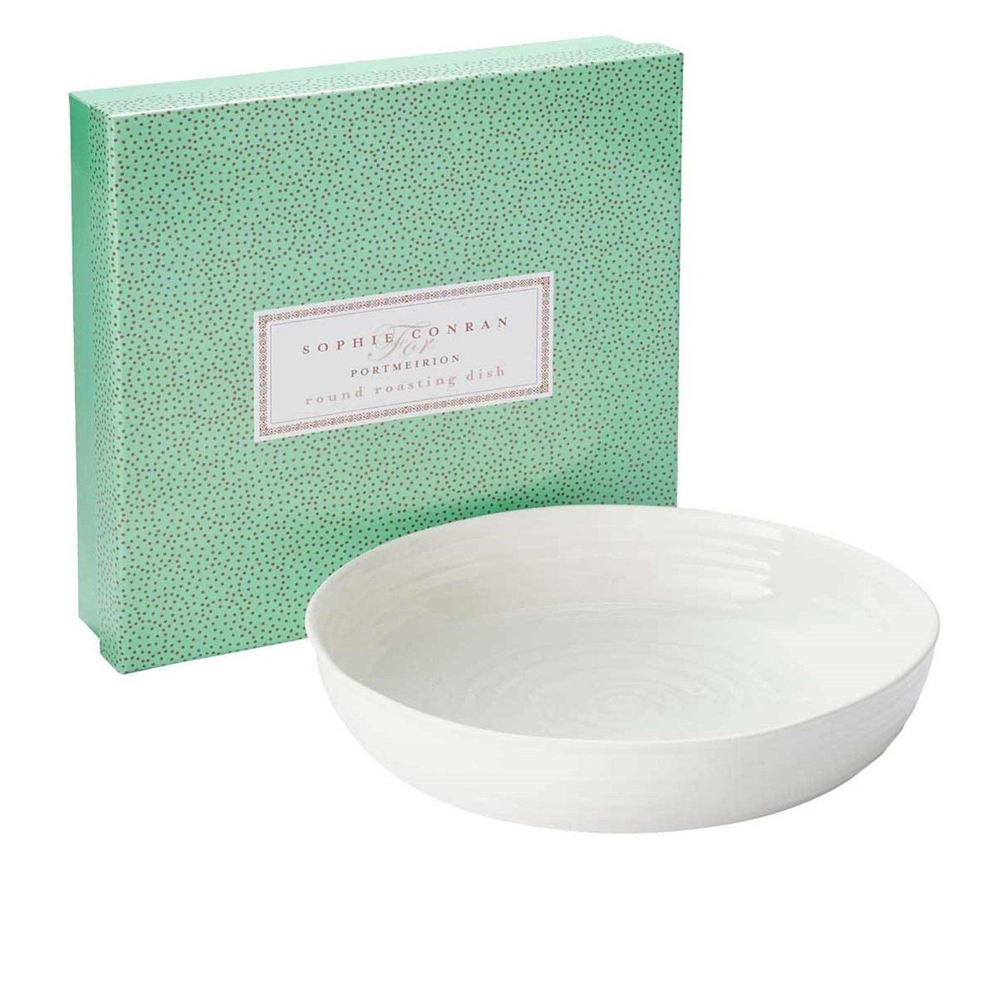 Portmeirion  Sophie Conran Round Roasting Dish White