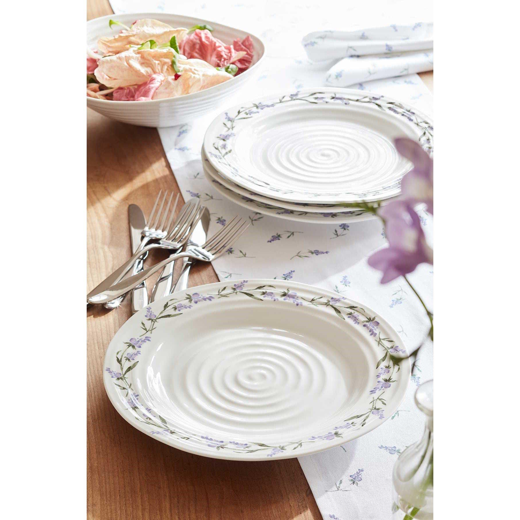 Multi - Portmeirion - Sophie Conran Lavandula Set of 4 Dinner Plates - 5