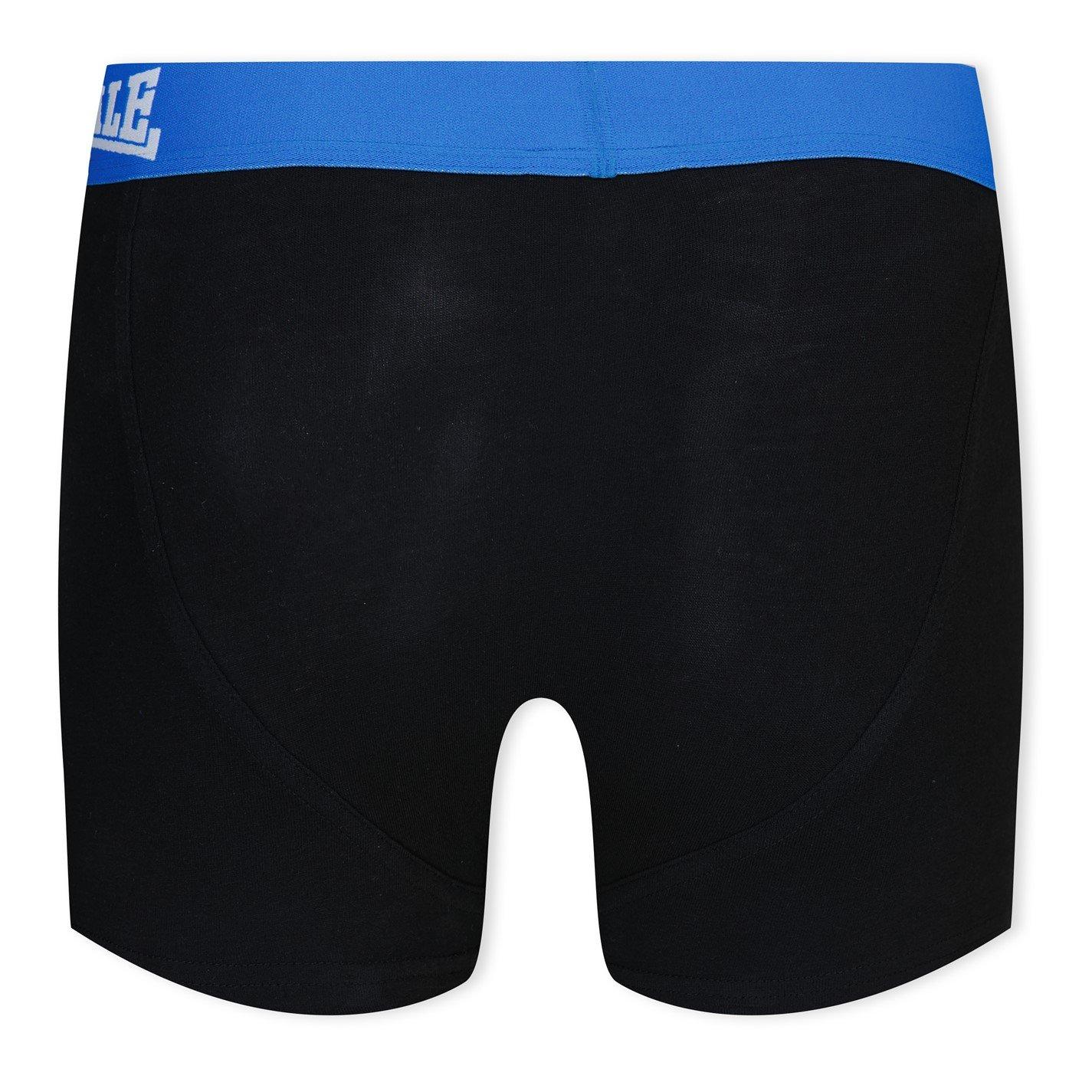 Schwarz/Brt Blau - Lonsdale - Lonsdale Trunk Shorts 2 Pack Boys - 2