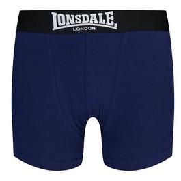 Lonsdale 2 Pack Trunk Shorts Junior Boys