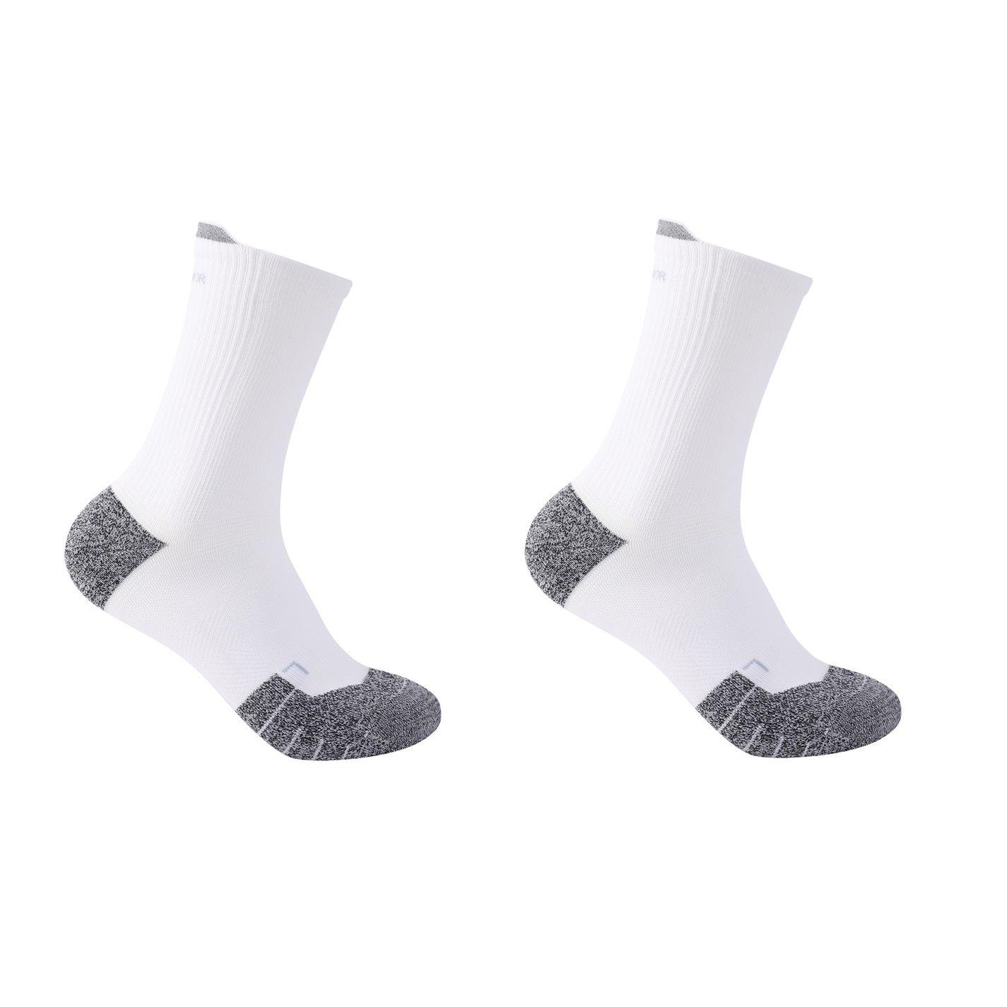 Karrimor Men's Running Crew Socks - White/Grey - Mens 7-11