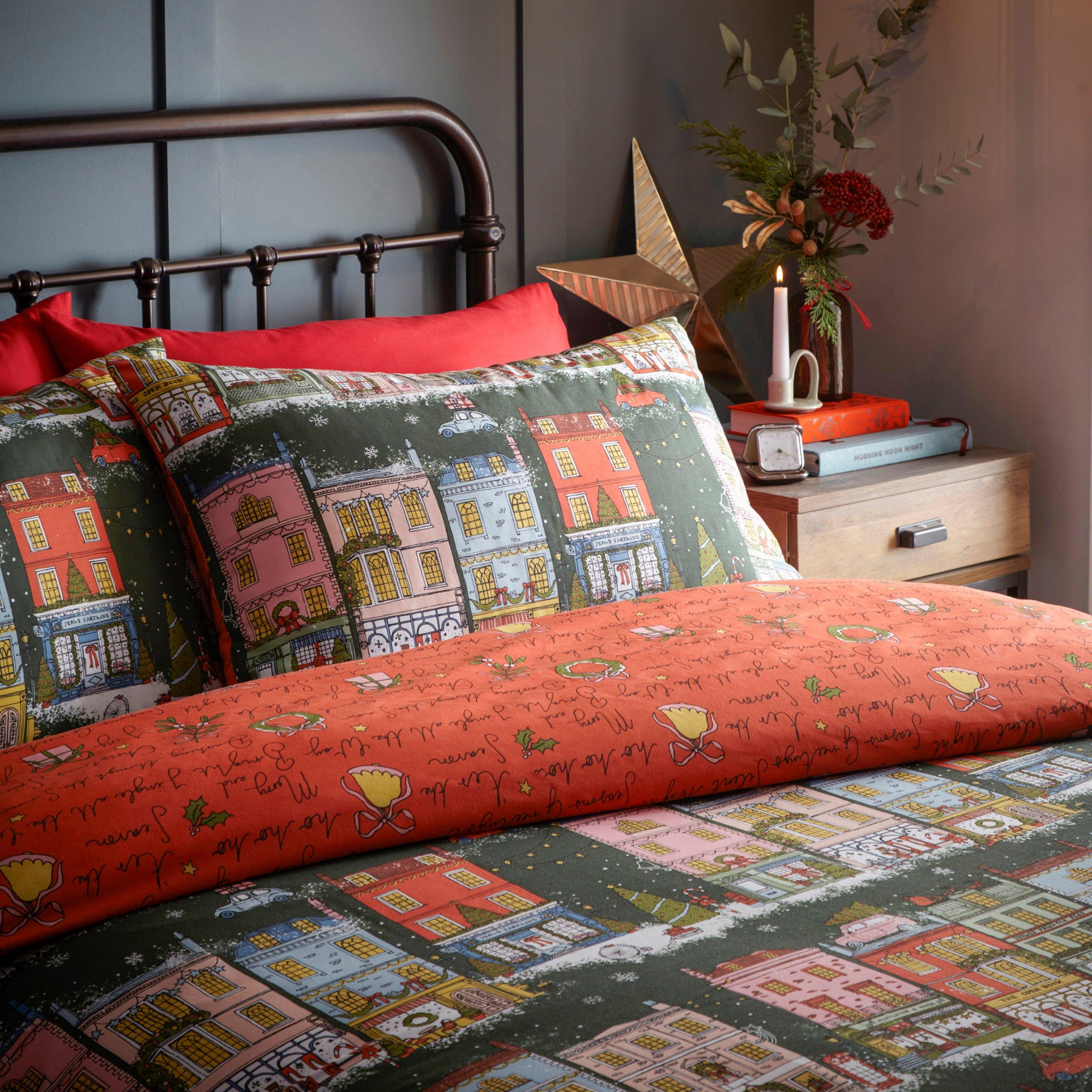 Green - furn. - Christmas Spirit Festive Duvet Set - 3