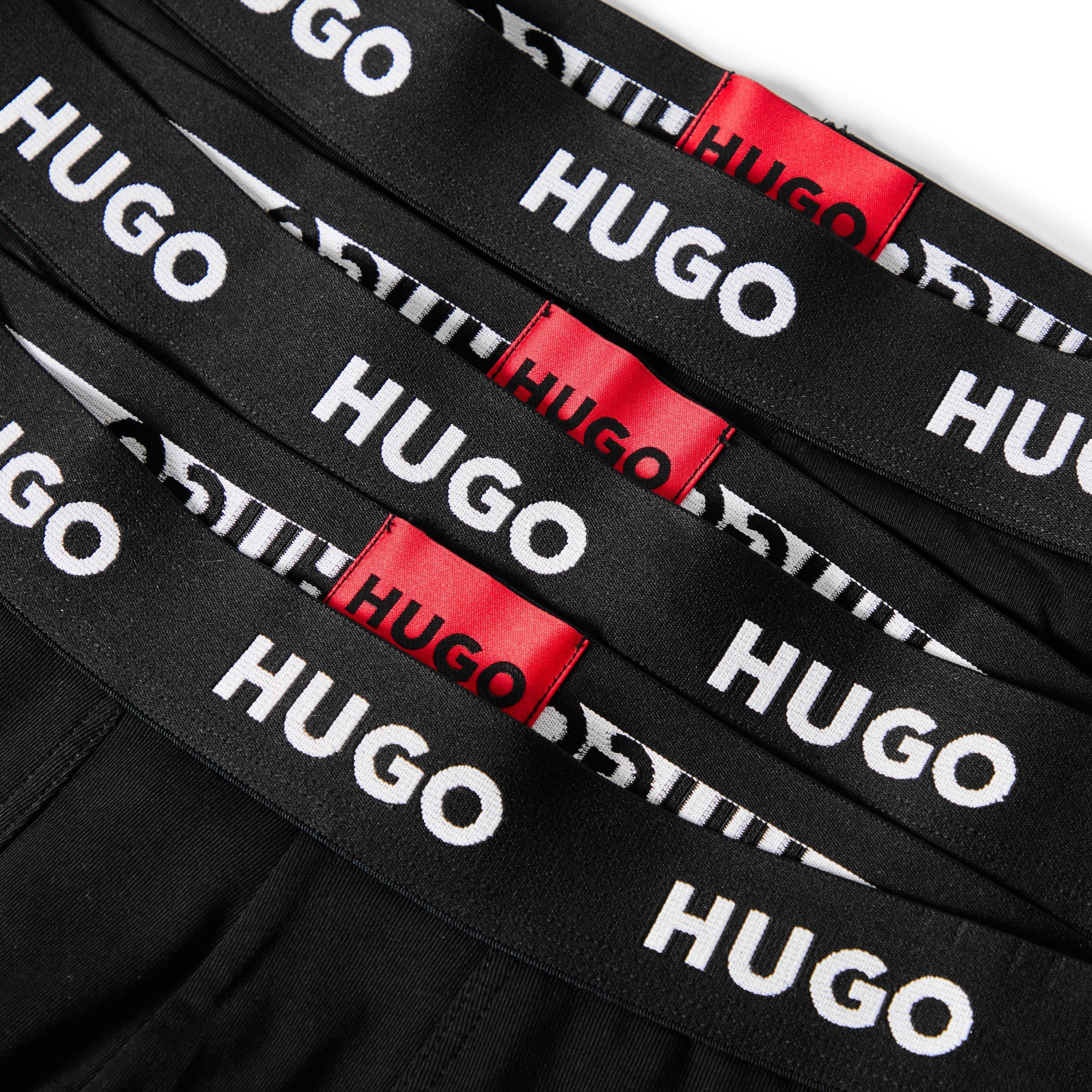 Black - Hugo - Men's Triple Pack Trunks - 3