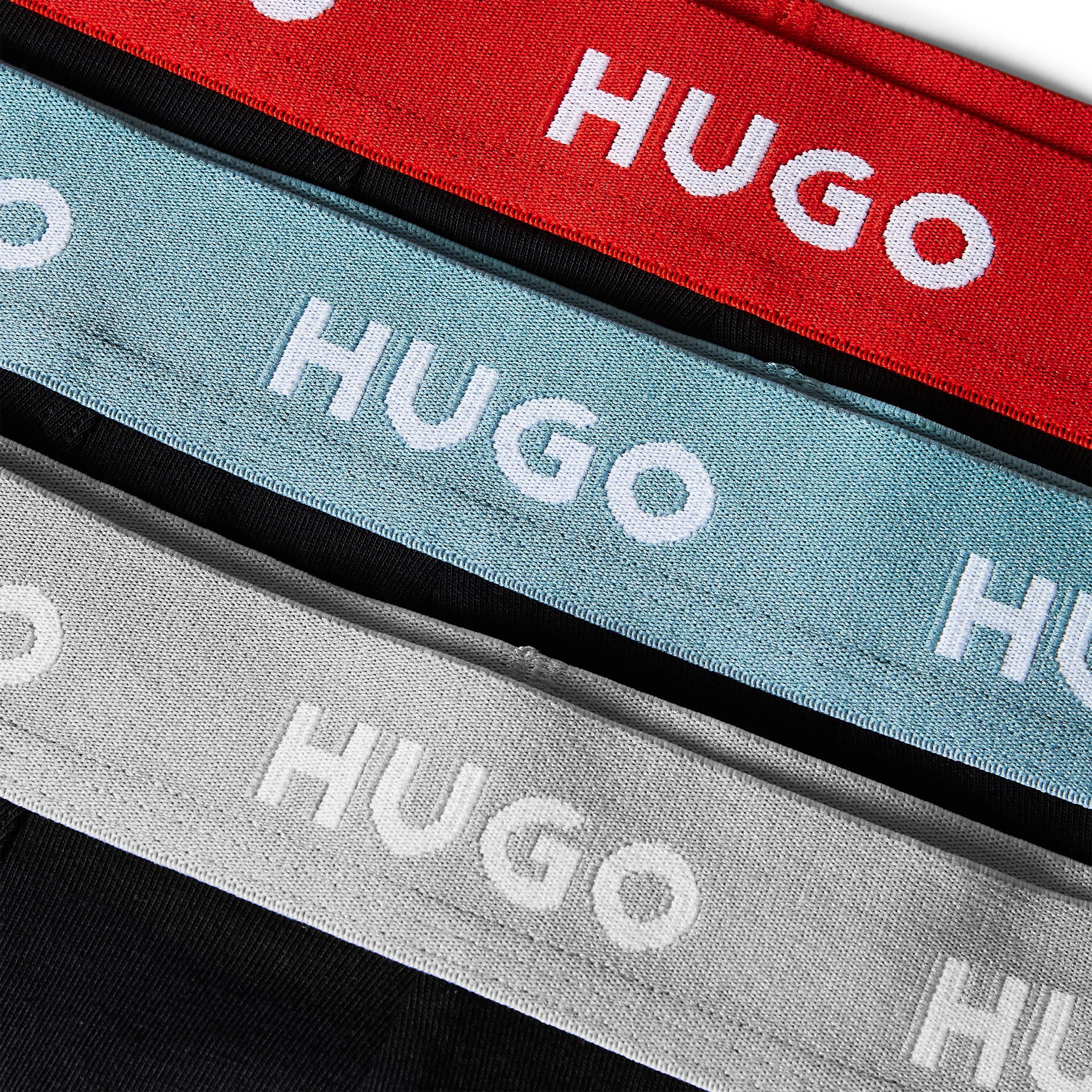 Black - Hugo - Men's Triple Pack Trunks - 3