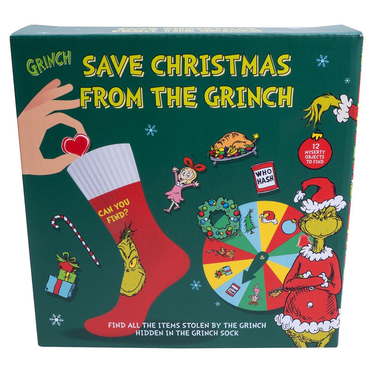 Multi - The Grinch - Save Christmas Sock Game - 3