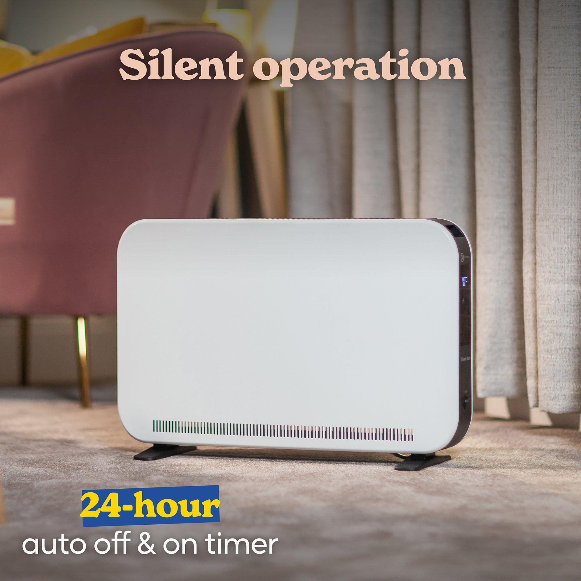 White - Russell Hobbs - RHCVH2003 2kW Digital Touch Convection Heater - 3