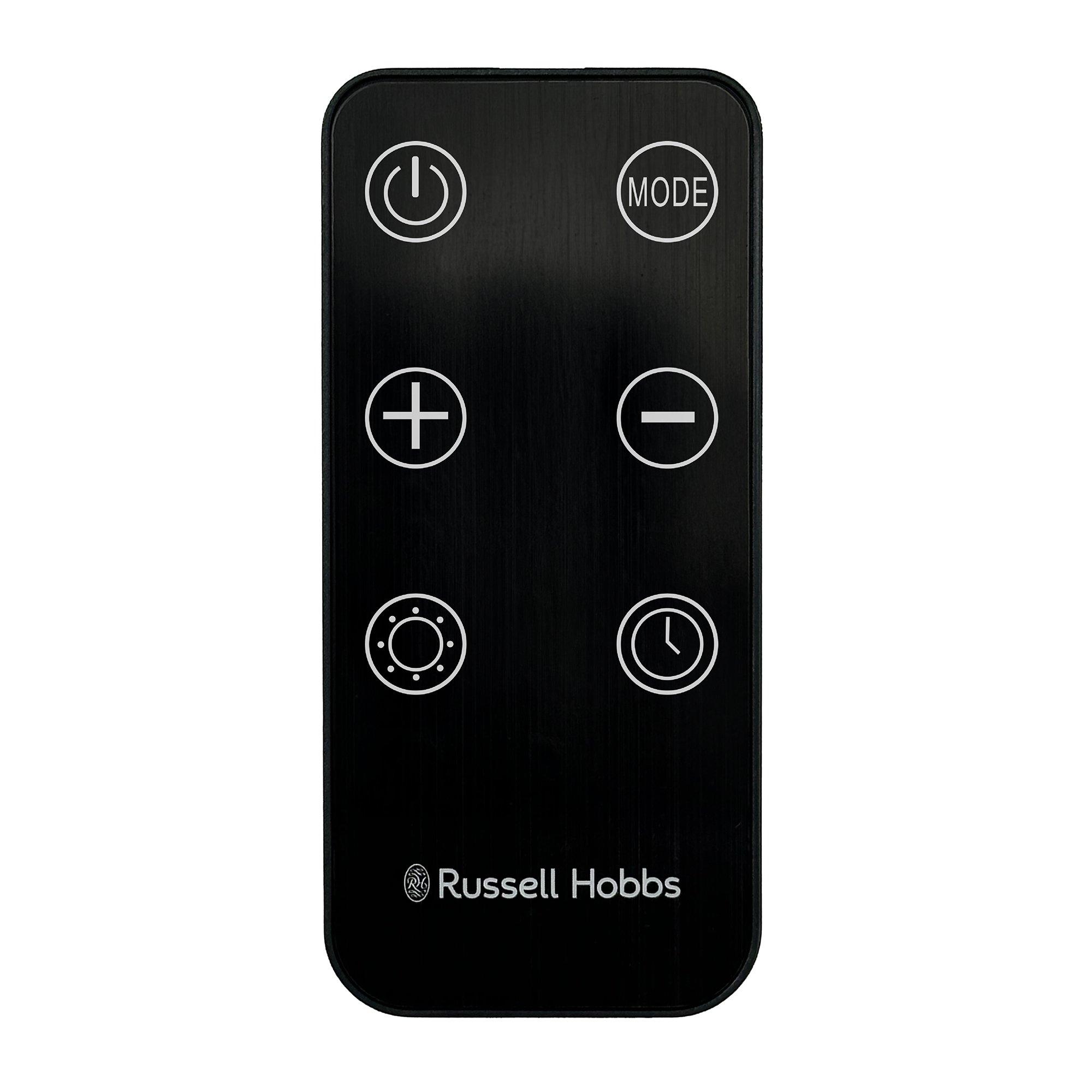 White - Russell Hobbs - RHCVH2003 2kW Digital Touch Convection Heater - 8