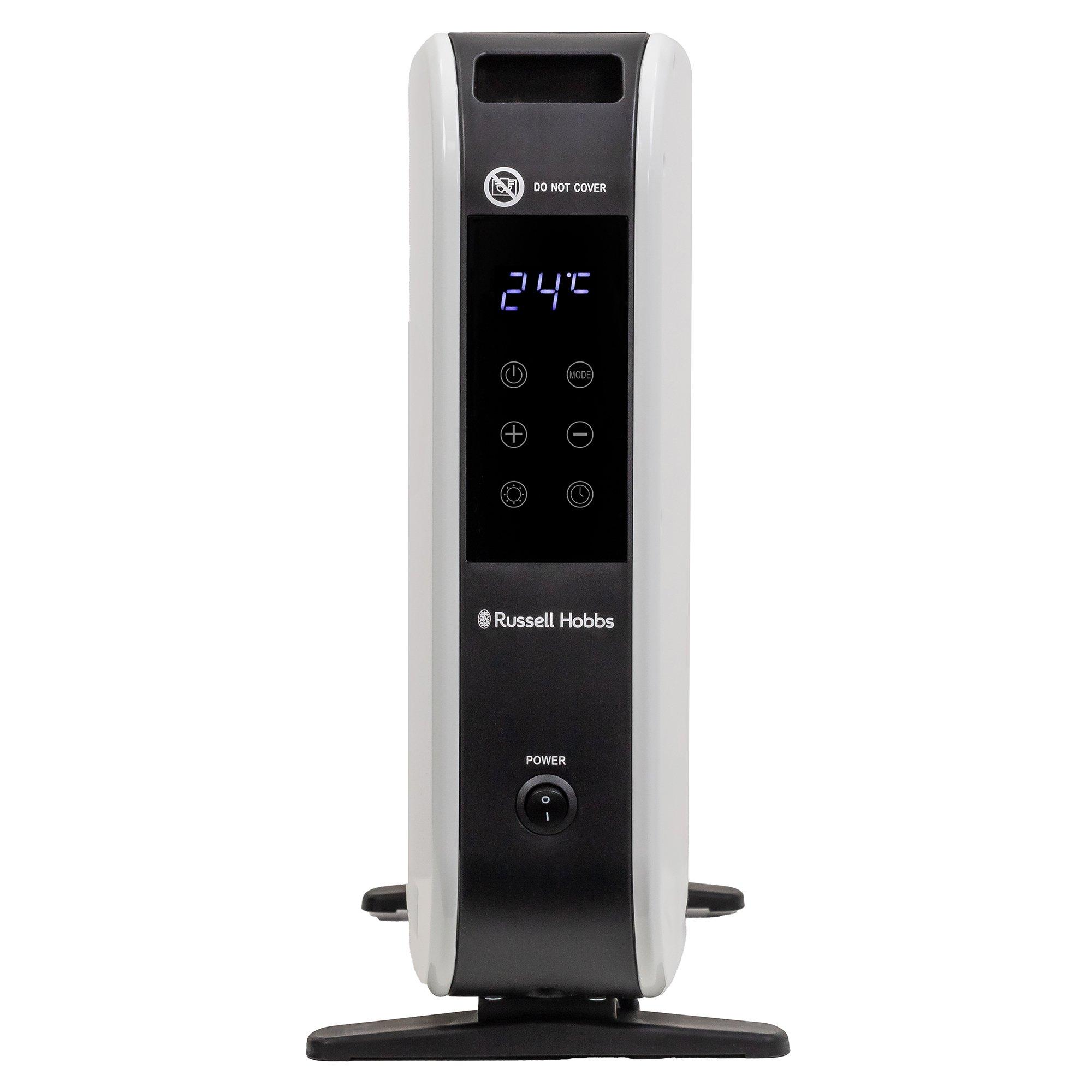 White - Russell Hobbs - RHCVH2003 2kW Digital Touch Convection Heater - 10