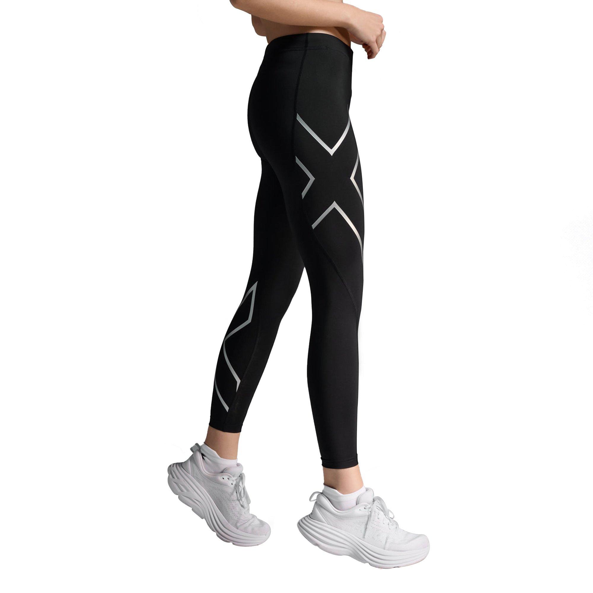 Black/Silver - 2XU - Core Compression Tights Women - 3