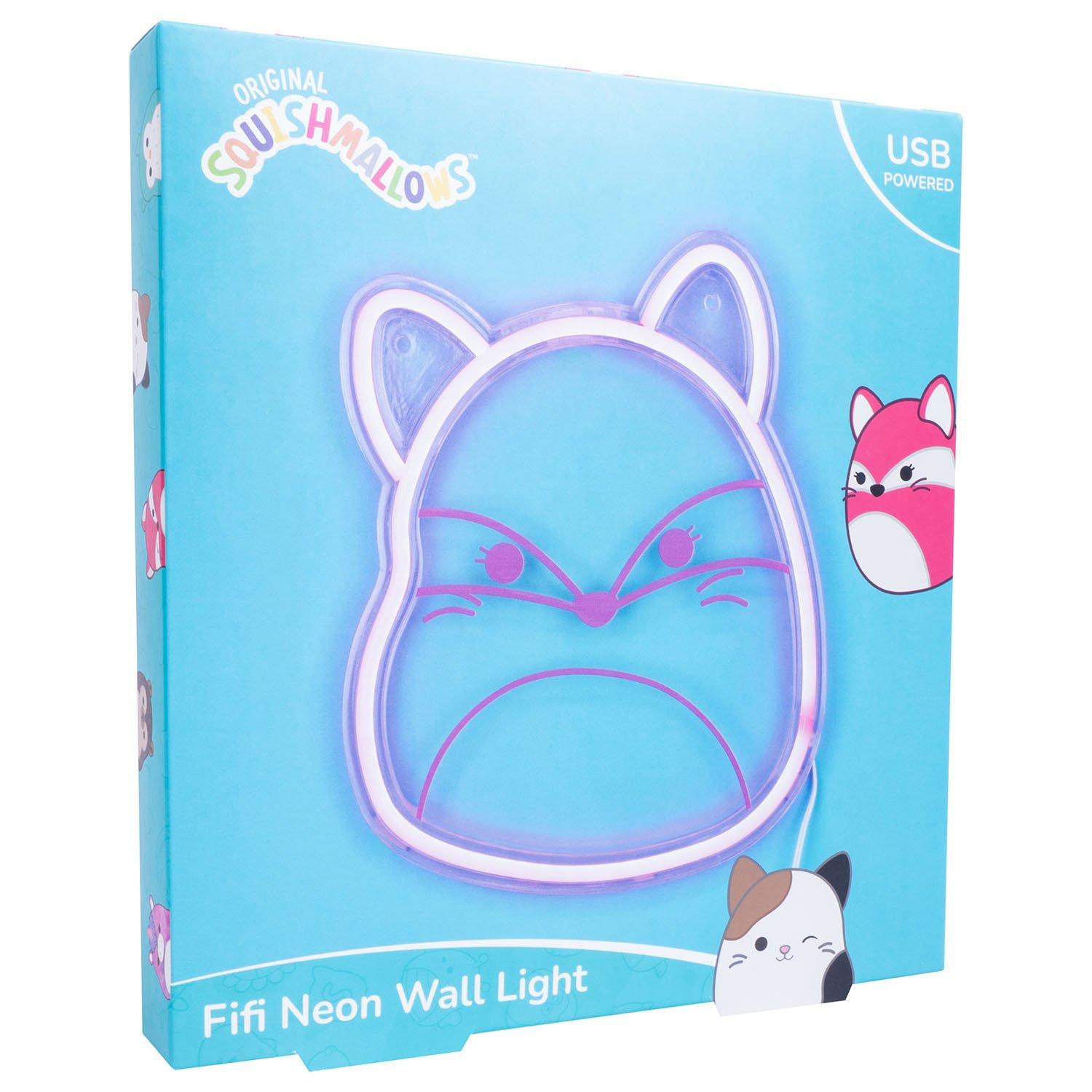 Multi - Squishmallows - Squishmallows Fifi Neon Wall Light - 2