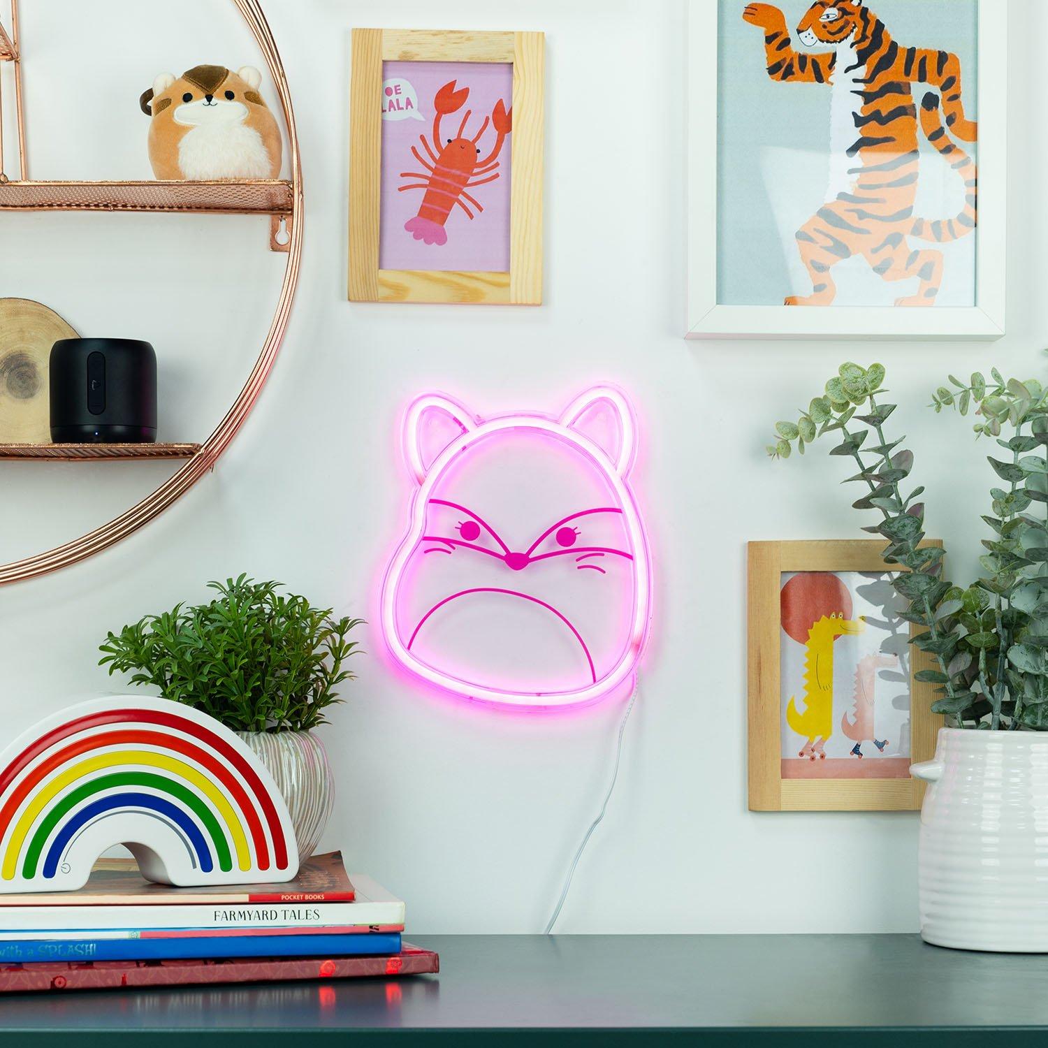 Multi - Squishmallows - Squishmallows Fifi Neon Wall Light - 4