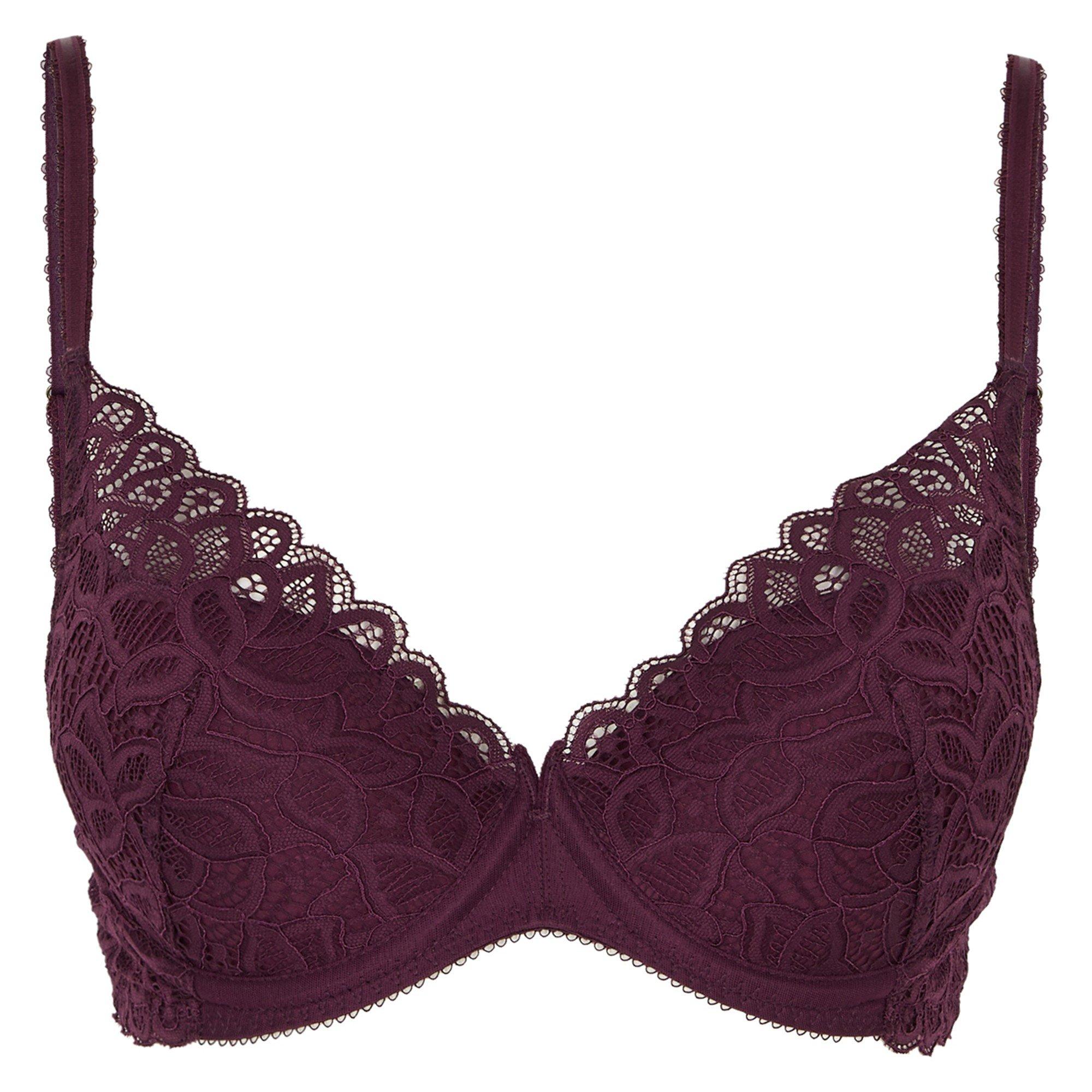 PURPLE - Wacoal - UWPB RAFFINE UNDWR PLUNGE BRA - 1
