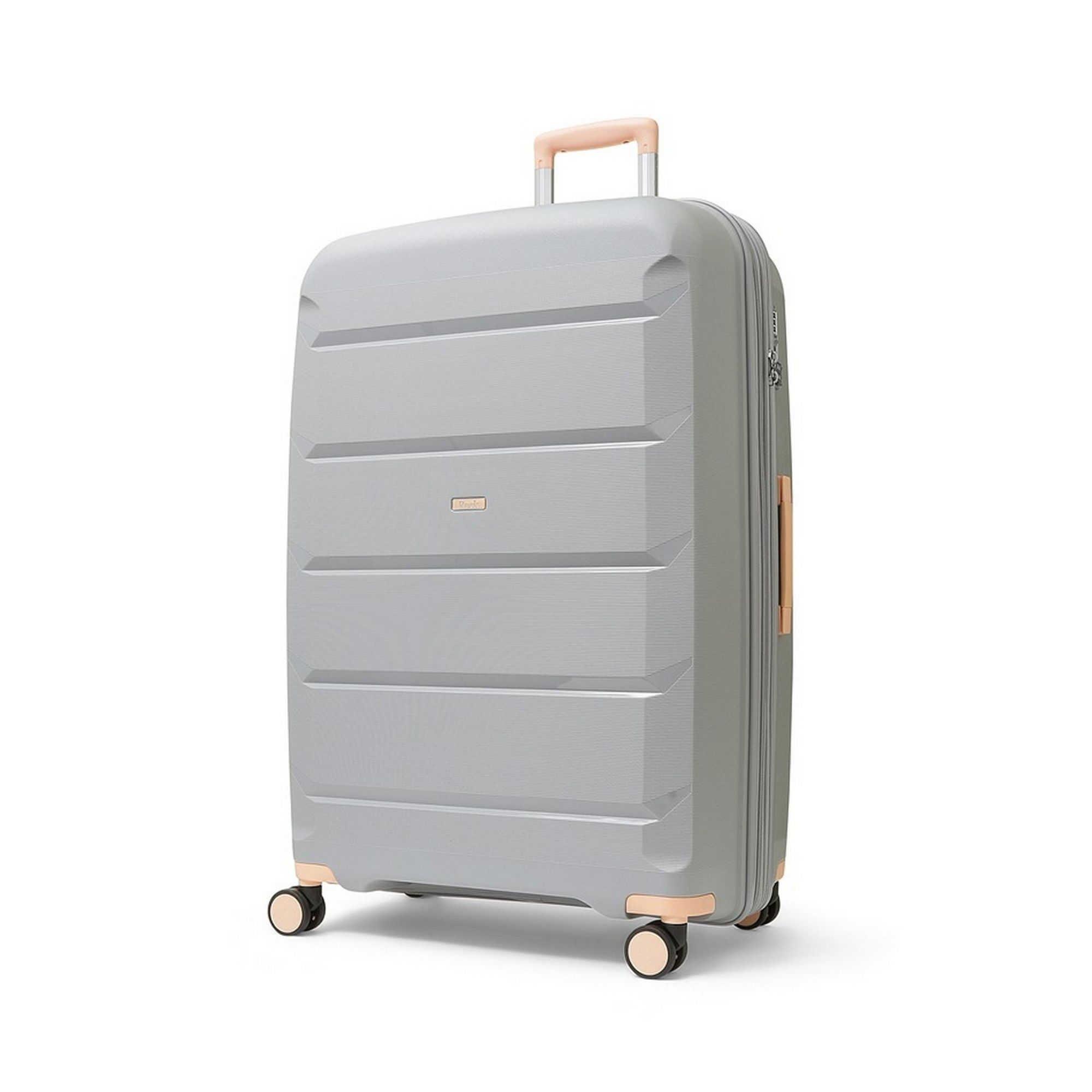 Grey/ Peach - Rock - Tulum Suitcase Grey/Peach - 1