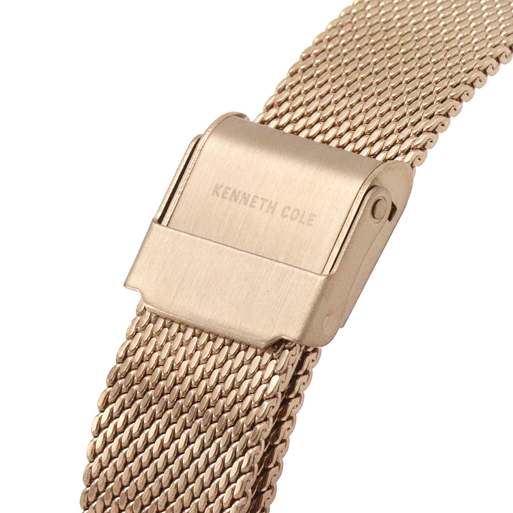 Ružičasto zlato i S - Kenneth Cole - Analogue Quartz Watch - 7