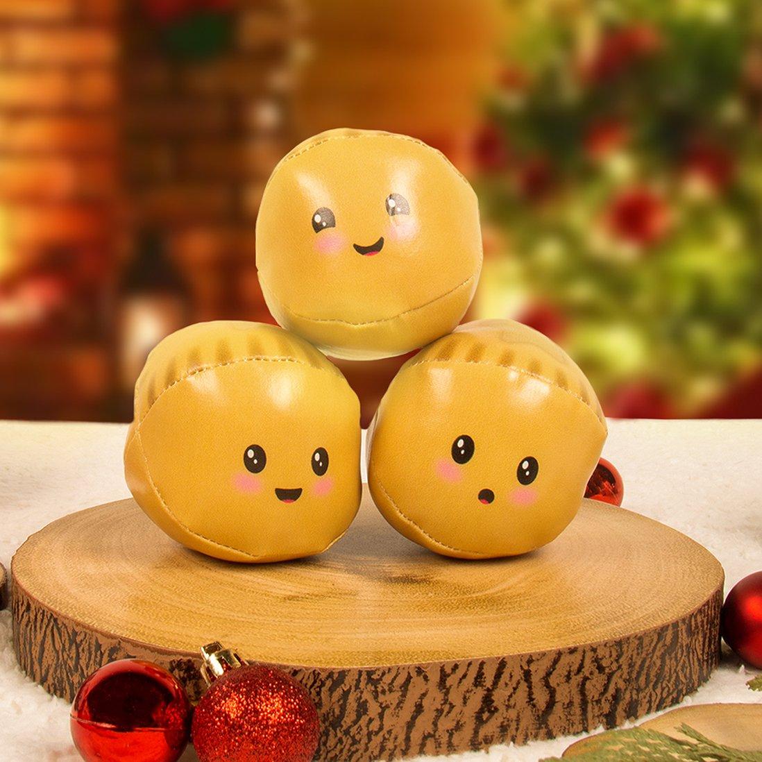 Multi - Fizz Creations - Christmas Mince Pie Juggling Balls - 1